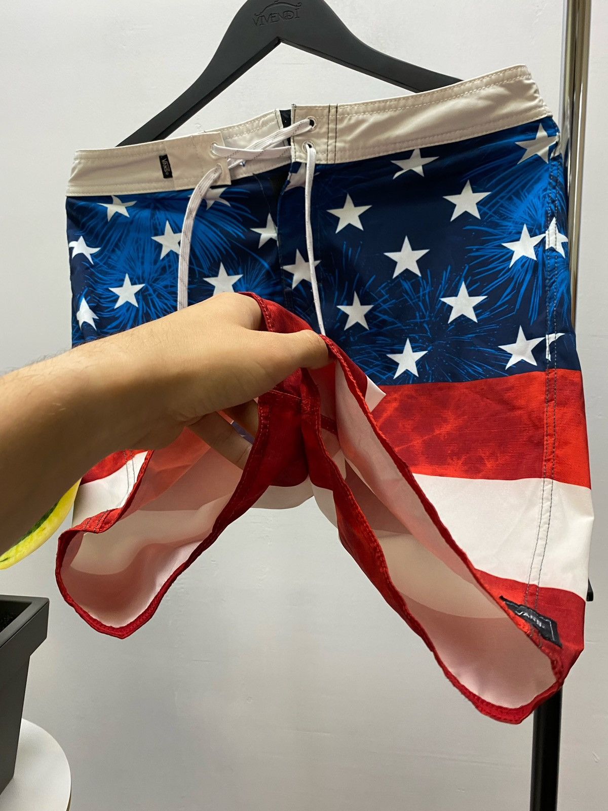 Vans × Vintage Vans Men’s Board Shorts American Flag Swim Size US 30 / EU 46 - 11 Thumbnail