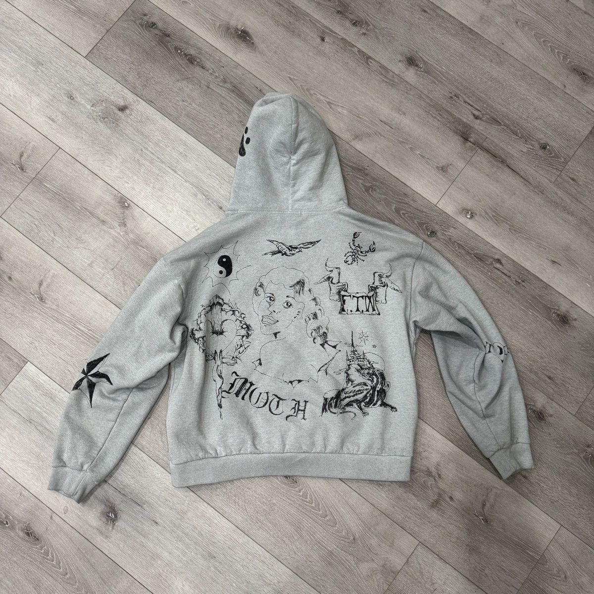 basketcase ジップフーディー Basket Case Gallery Star Zip Hoodie || New Collection