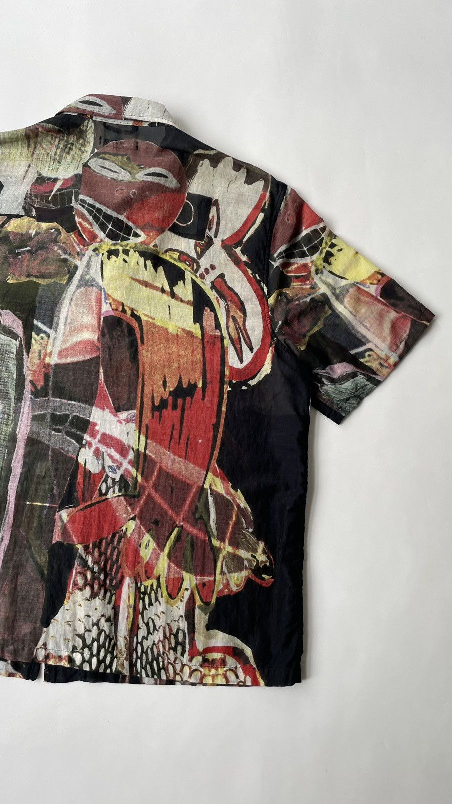 Our Legacy ‘Peace Crowd’ Print Box Shirt Size US M / EU 48-50 / 2 - 13 Thumbnail