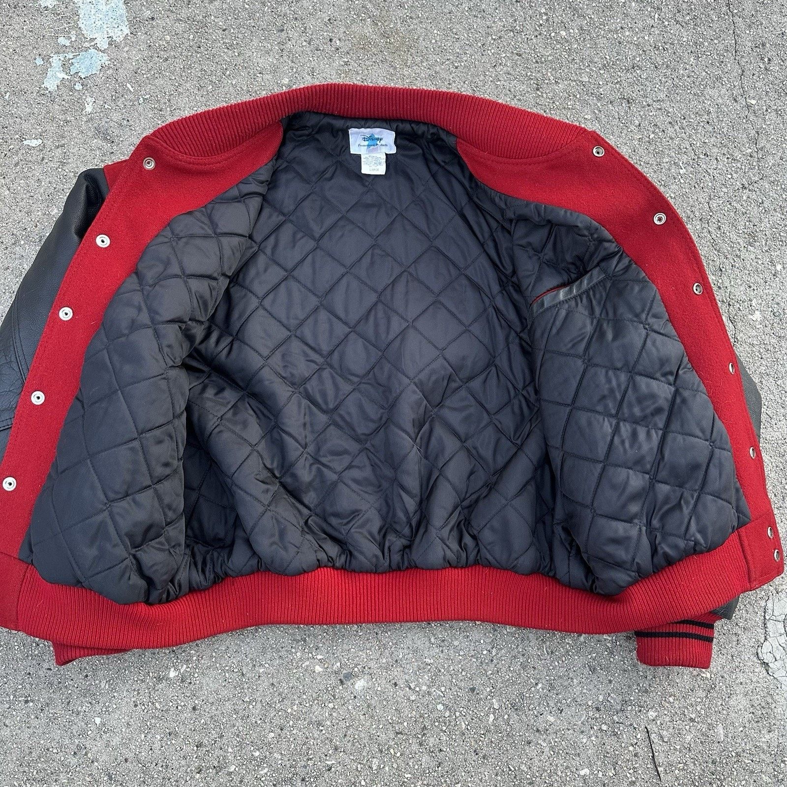 Disney × Vintage Vintage 1996 Disney 101 Dalmatians Movie Varsity Jacket Size US L / EU 52-54 / 3 - 3 Thumbnail