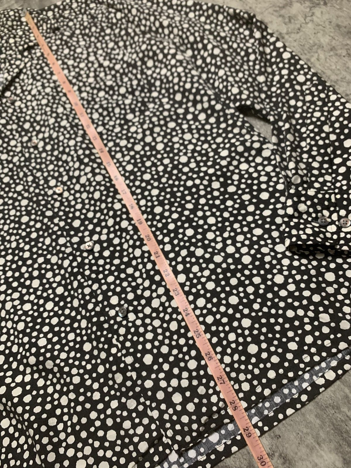 Y's Yohji Yamamoto AAR Durban Camp Collar Patterned Button Up Size US L / EU 52-54 / 3 - 8 Thumbnail
