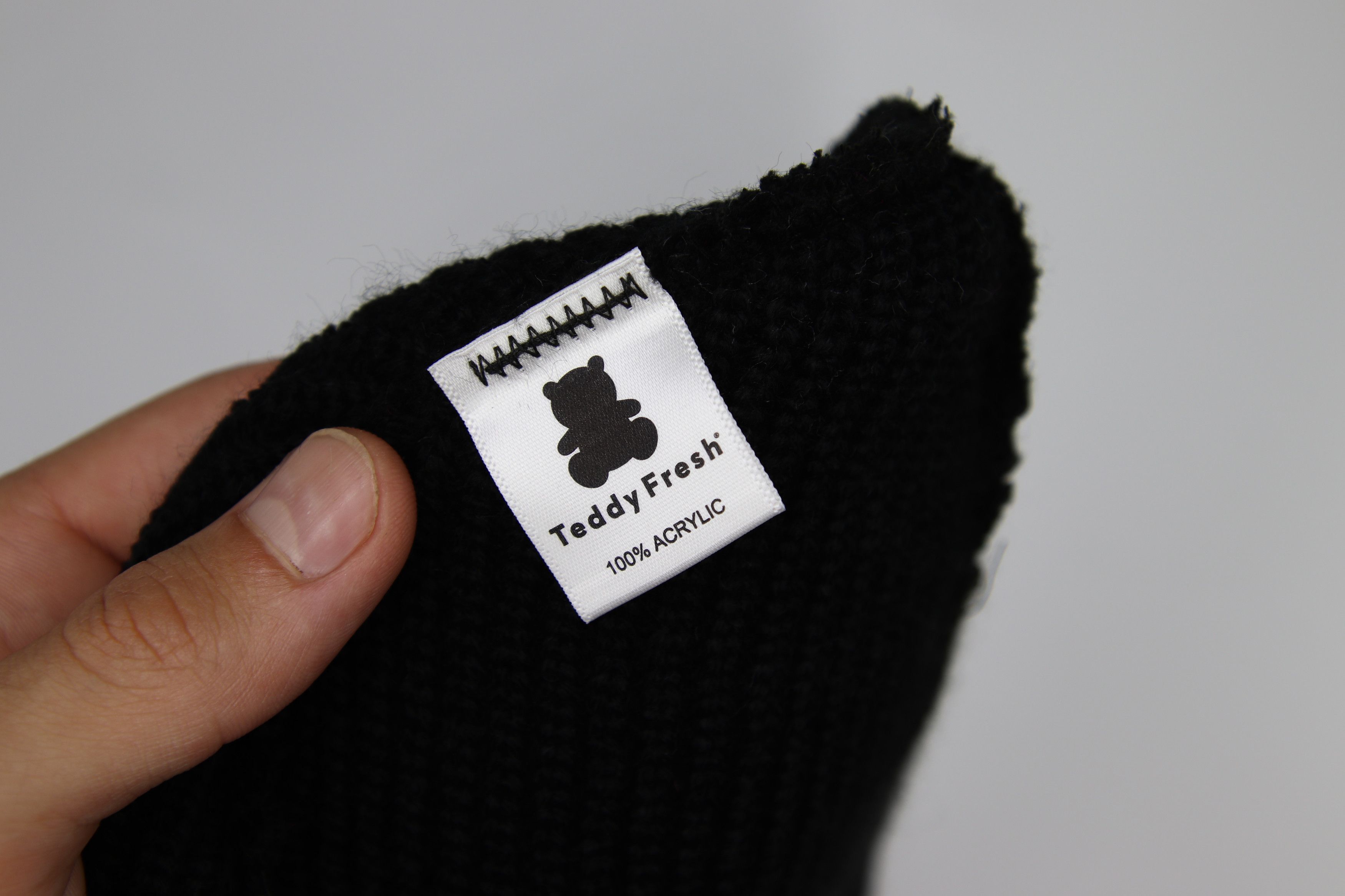 Teddy Fresh Teddy Fresh Beanie Black Size ONE SIZE - 3 Thumbnail