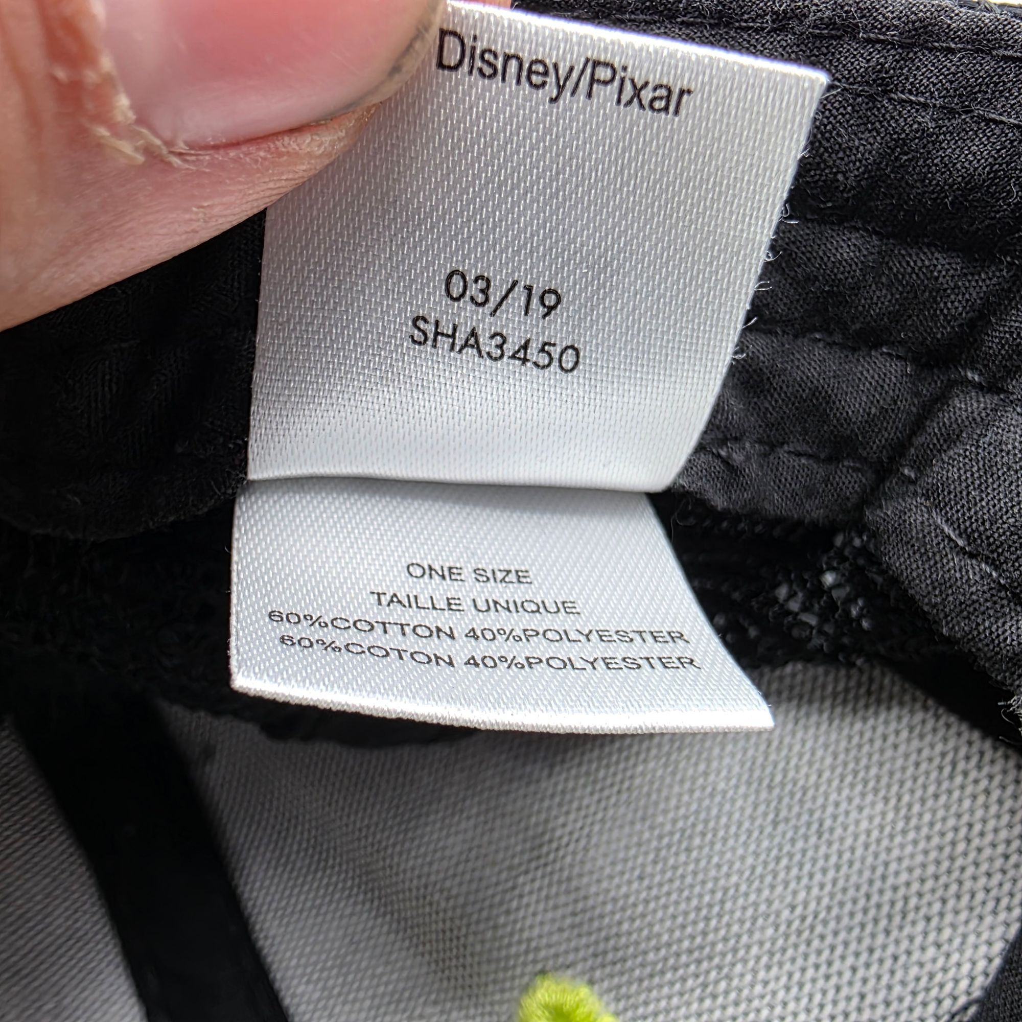 Disney Disney Toy Story 4 Adults Black Trucker Hat Casual Outdoors Size ONE SIZE - 8 Thumbnail