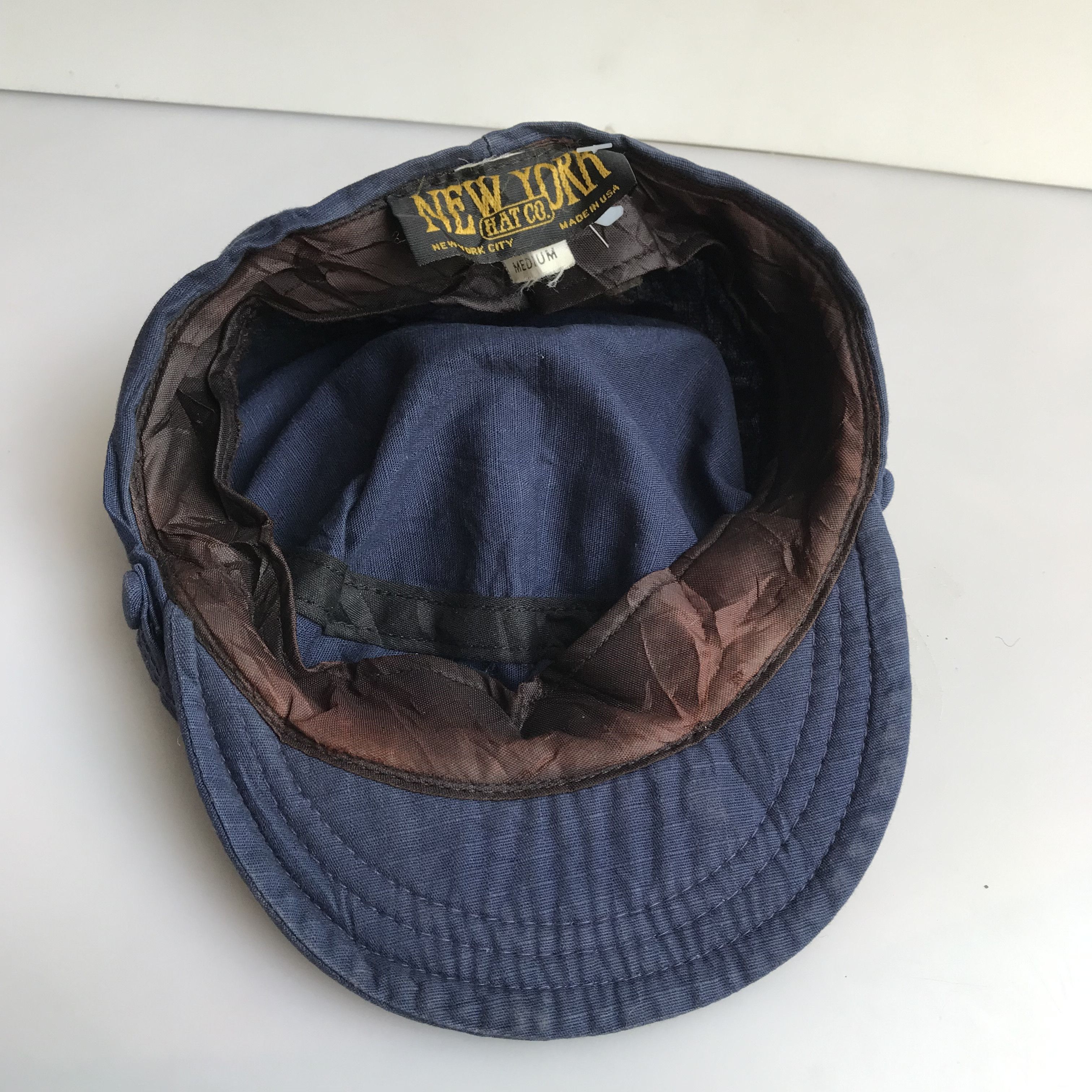 Product Of New York Vintage Newyotk Hat and co sailor cap fidler gatsbycap Size ONE SIZE - 4 Thumbnail