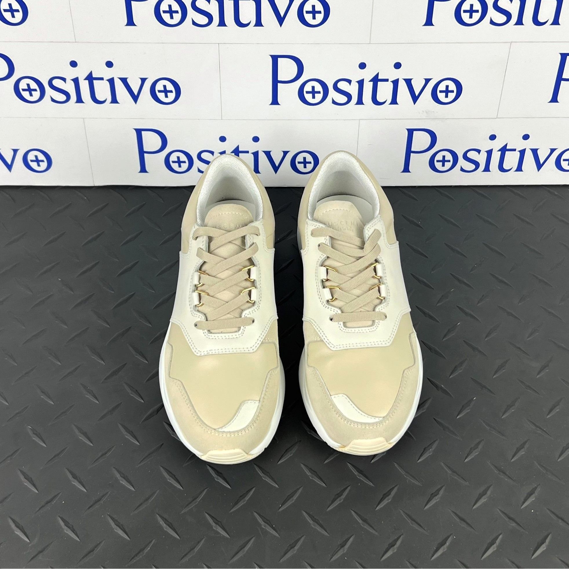 Buscemi Buscemi Ventura Off White Leather Sneakers US 7 SAMPLE Size US 7 / IT 37 - 3 Thumbnail