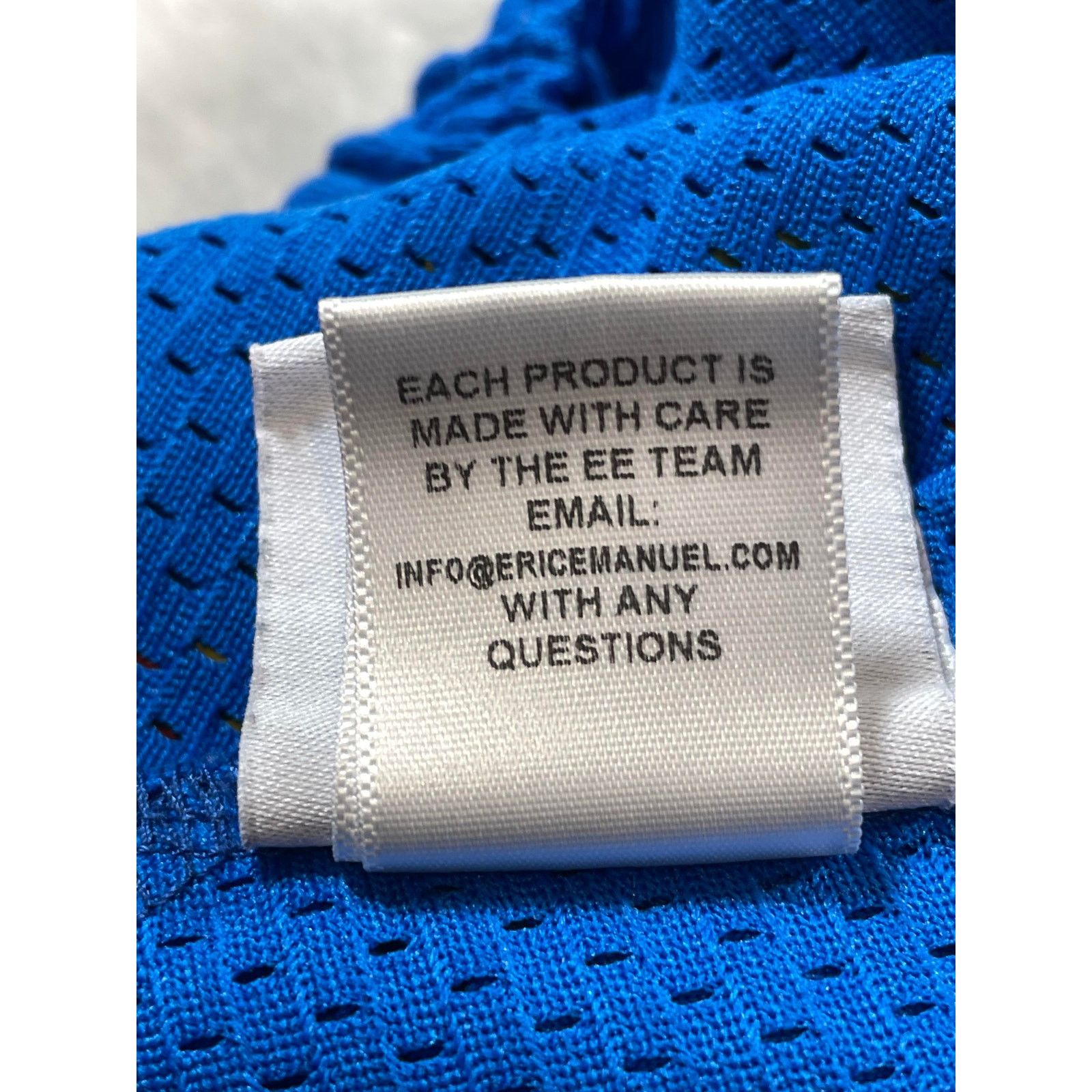 Eric Emanuel Eric Emanuel Outline Blue, Red & Yellow Shorts Size US 36 / EU 52 - 4 Thumbnail