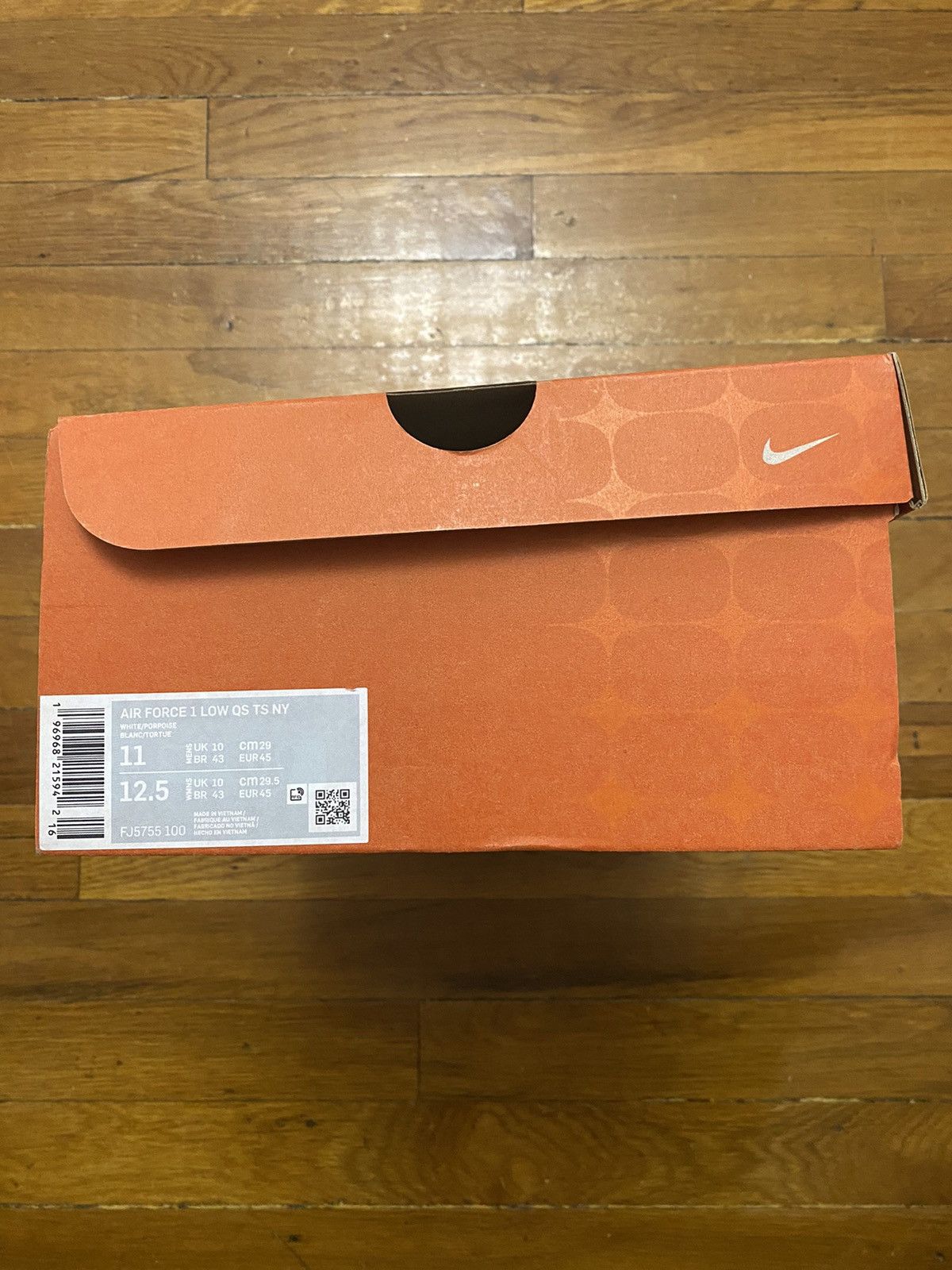 Nike Size 11 - Nike Air Force 1 Low Terror Squad Blue Size US 11 / EU 44 - 8 Thumbnail