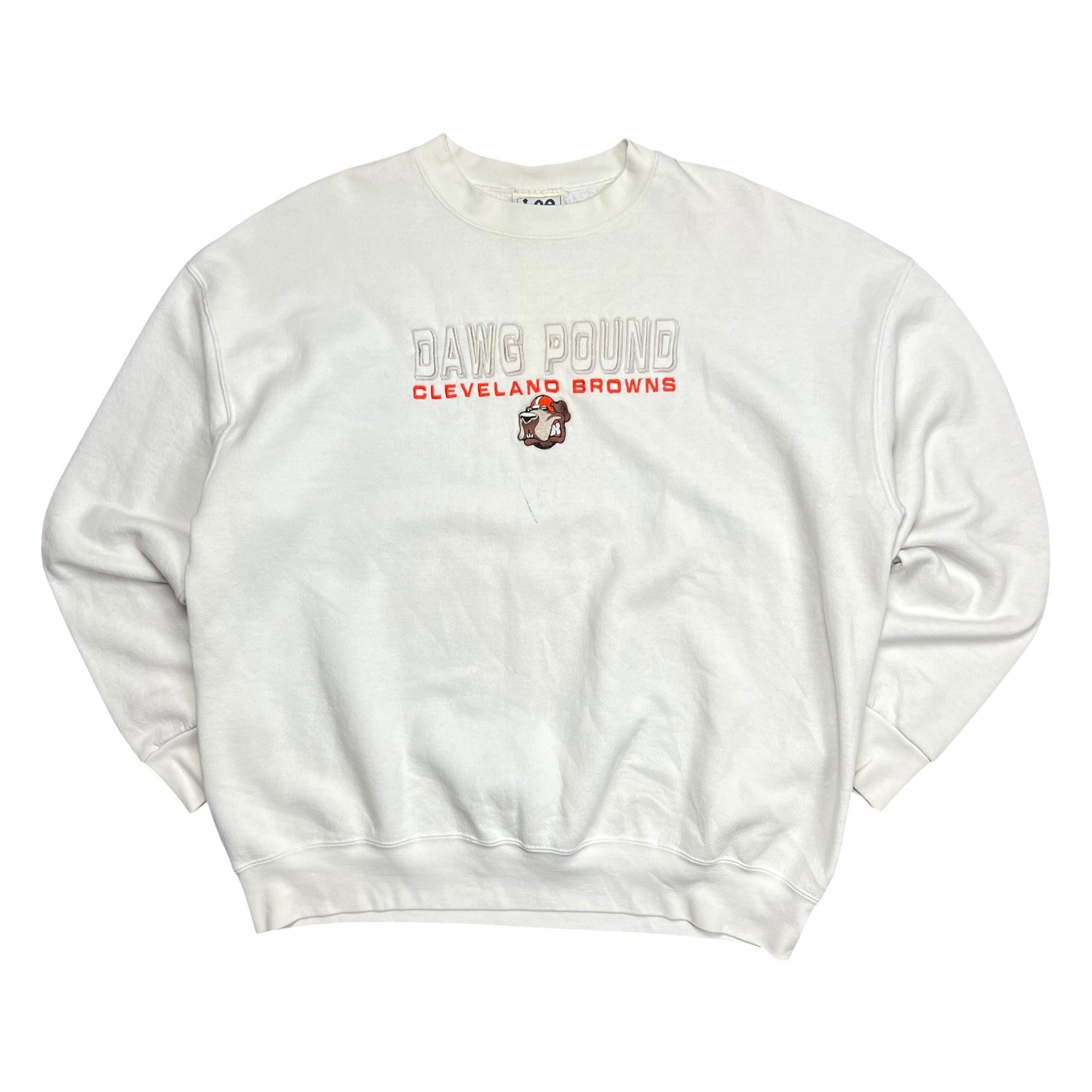 NFL Cleveland Brown Dawg Pound NFL Crewneck Sweatshirt - XXL Size US XXL / EU 58 / 5 - 1 Thumbnail