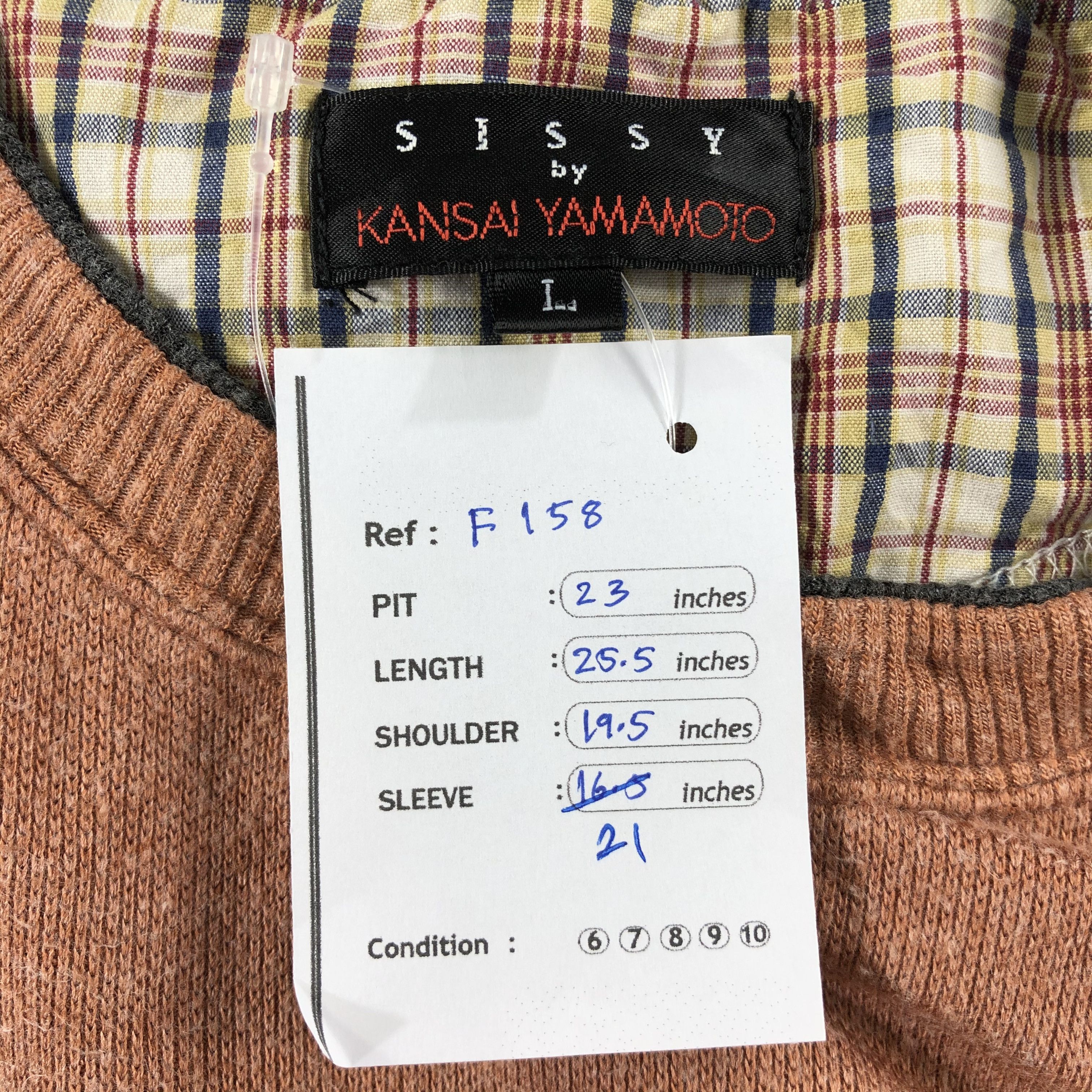 Kansai Yamamoto Sissy By Kansai Yamamoto Sweatshirt F158 Size US L / EU 52-54 / 3 - 8 Thumbnail