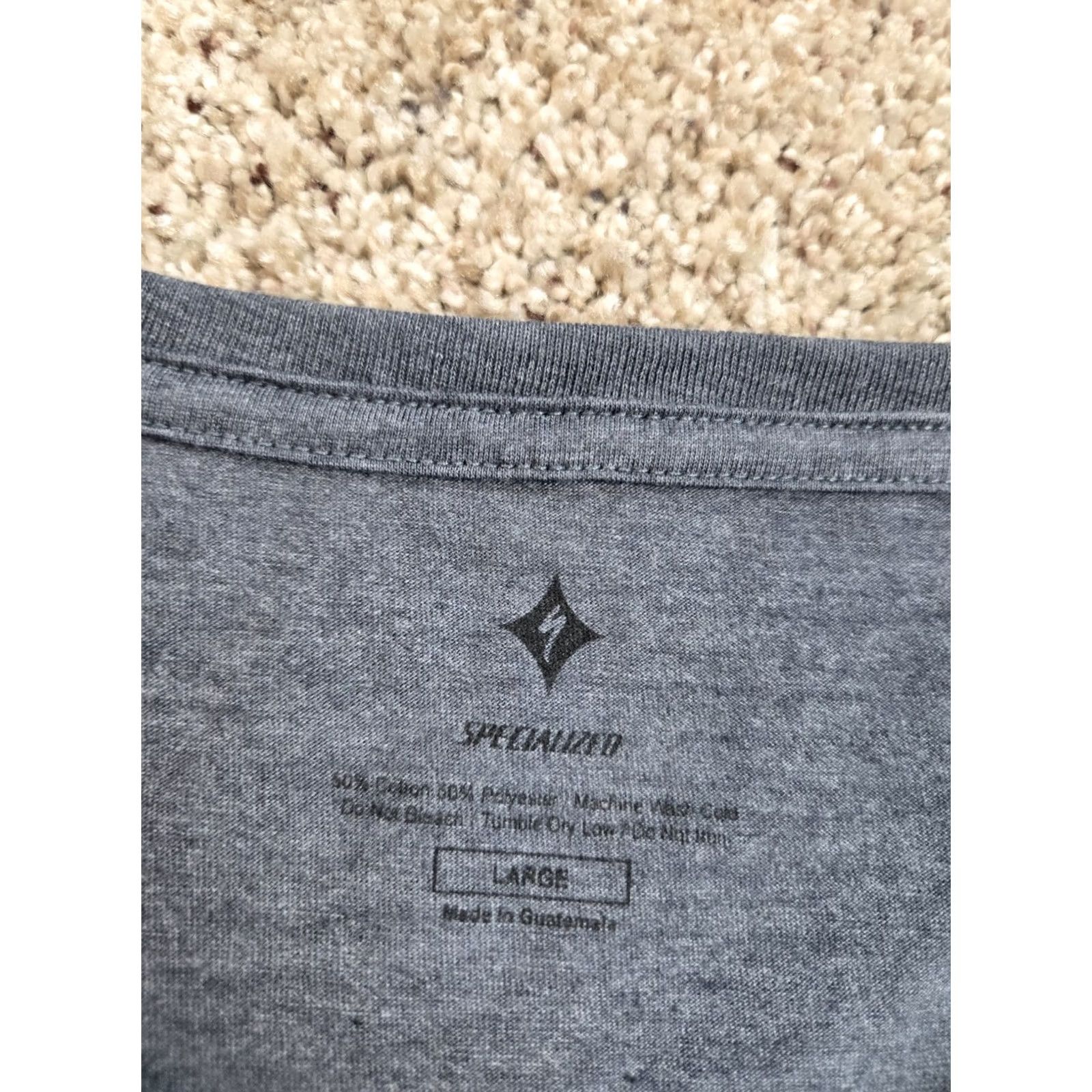 Vintage Specialized T Shirt Womens Large Gray Short Sleeve Round Neck Logo Casual Size L / US 10 / IT 46 - 4 Thumbnail