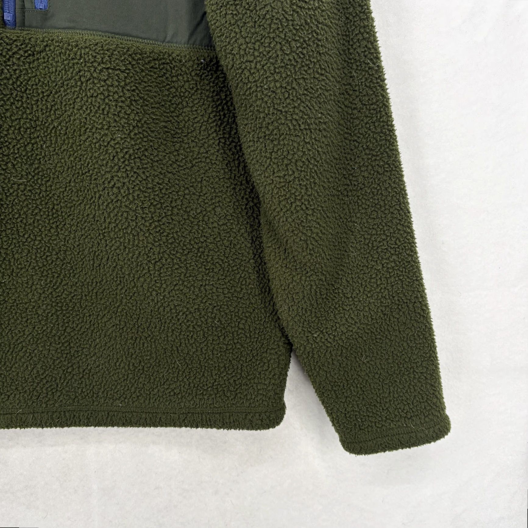 Vineyard Vines Vineyard Vines Stillwater 1/2-Zip Sherpa Fleece Pullover Mens Medium Green Whale Shirt Size US M / EU 48-50 / 2 - 3 Thumbnail