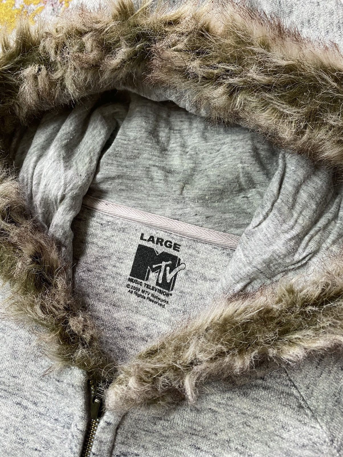 If Six Was Nine × Japanese Brand × Le Grande Bleu (L.G.B.) Mtv fur hoodie ifsix lgb style Size US L / EU 52-54 / 3 - 4 Thumbnail