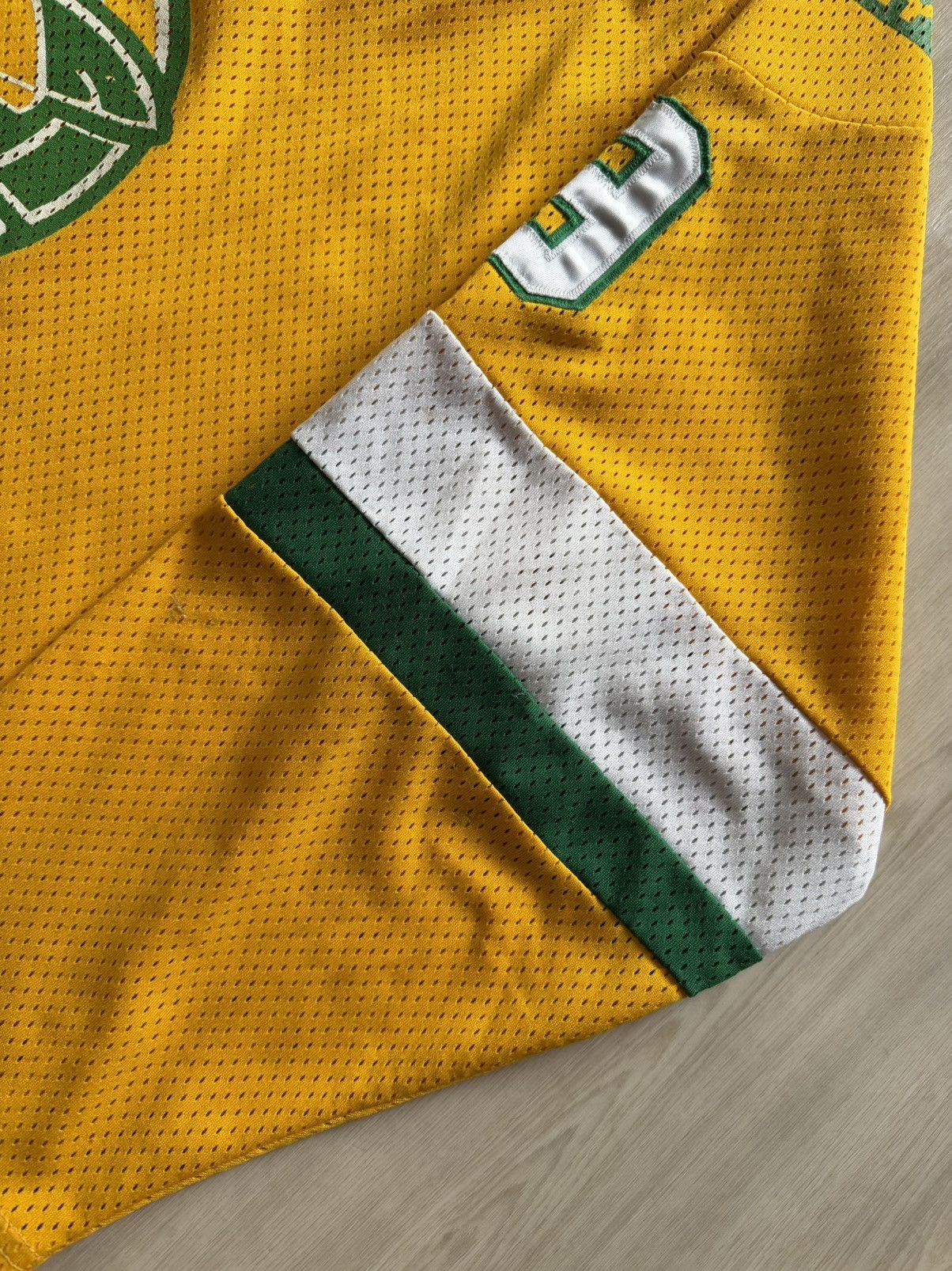 Vintage Rare Vintage 70s California Golden Seals Hockey # 9 Jersey Size US XXL / EU 58 / 5 - 5 Thumbnail