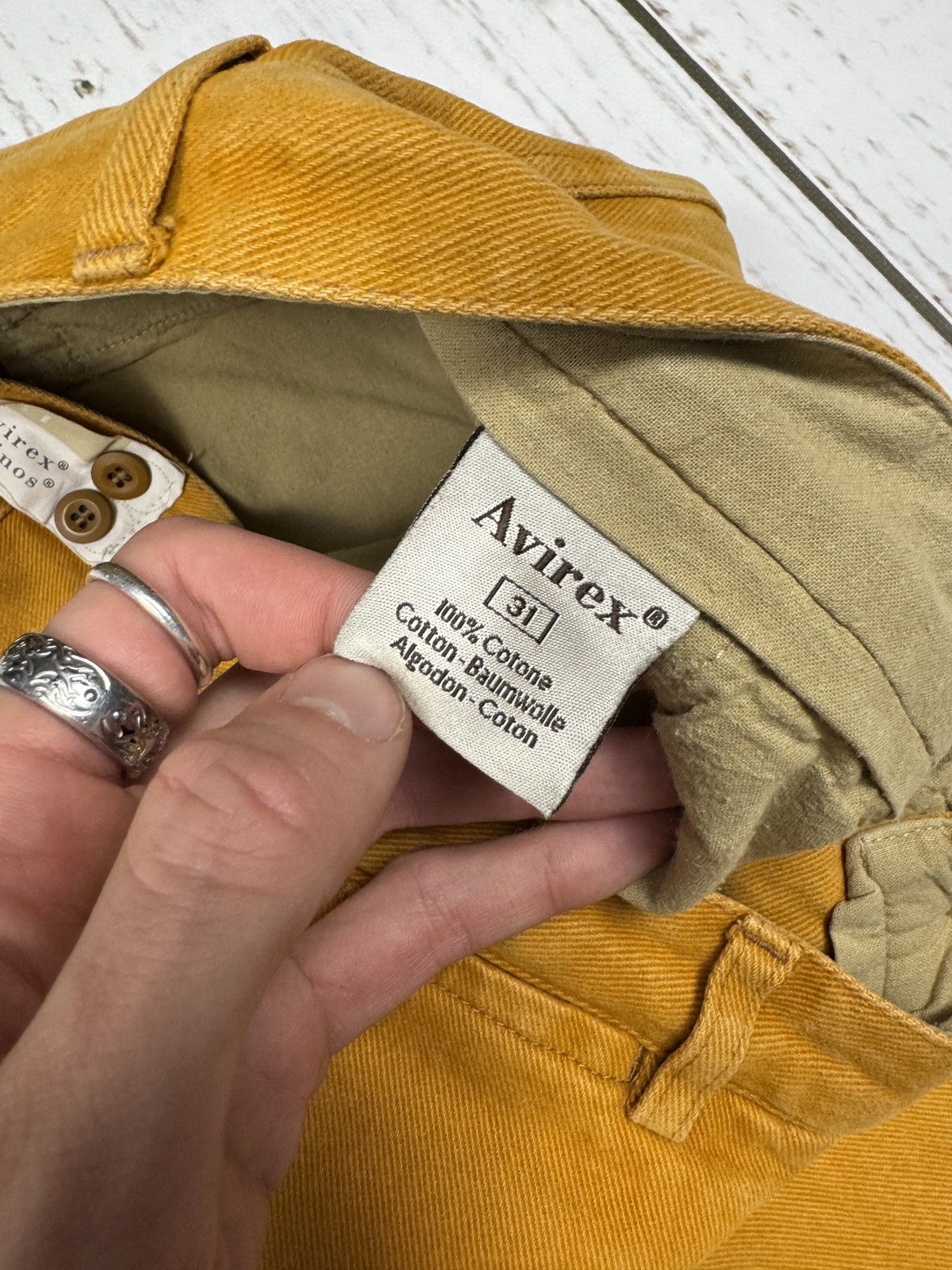 Avirex × Vintage Vintage Avirex Chinos Pants Military Size US 32 / EU 48 - 4 Thumbnail