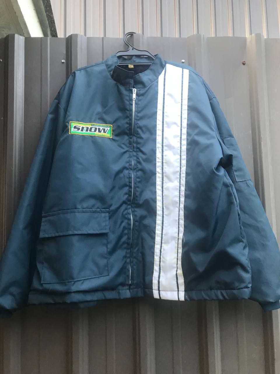 Japanese Brand × Vintage Vintage Transworld Magazine Promo Jacket Navy Blue Size US XL / EU 56 / 4 - 1 Thumbnail