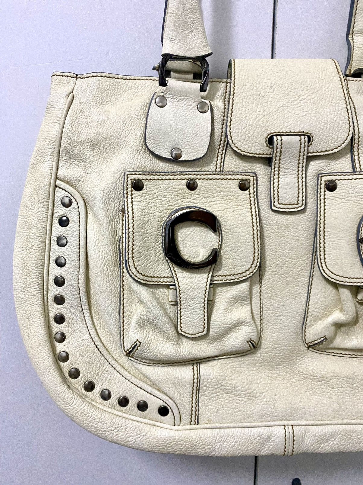 Genuine Leather Corto Moltedo patina Leather Hand/Shoulder Bag Size ONE SIZE - 7 Thumbnail