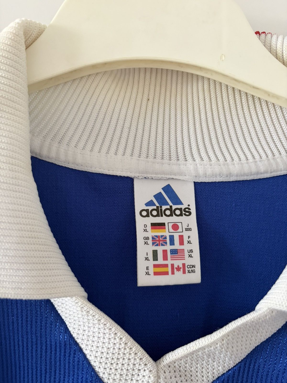 Olimpique Lyon adidas 1998-2000 wyjazdowa Vintage — zdjęcie 5