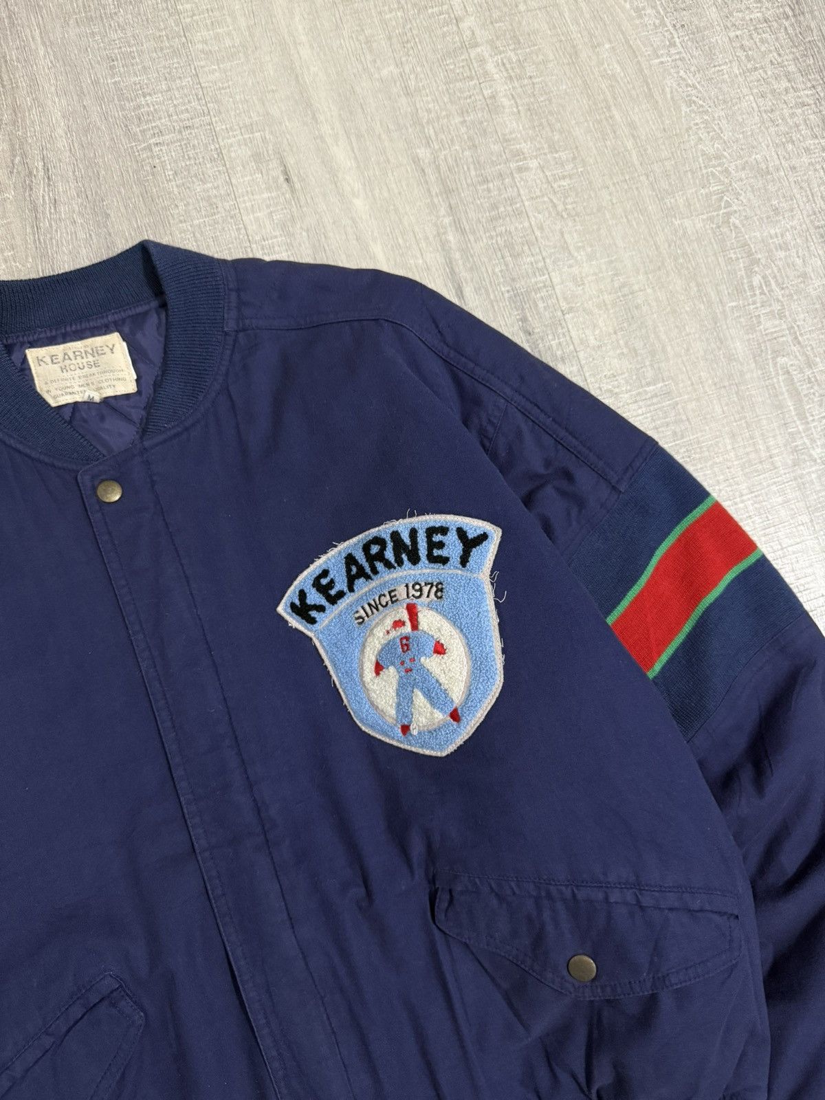 Vintage Vintage kearney house varsity jacket Size US M / EU 48-50 / 2 - 2 Thumbnail