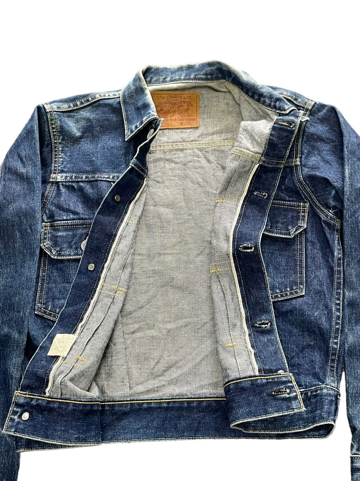 Levi's Vintage 1999 Levis 507XX E Selvedge Denim Jacket Size US S / EU 44-46 / 1 - 5 Thumbnail