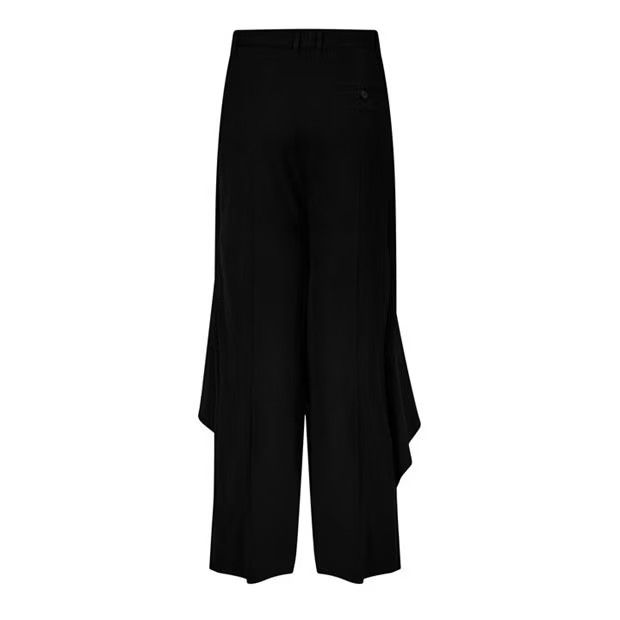 Balenciaga o1y0625 Midi Skirt in Black Size 26" / US 2 / IT 38 - 2 Thumbnail
