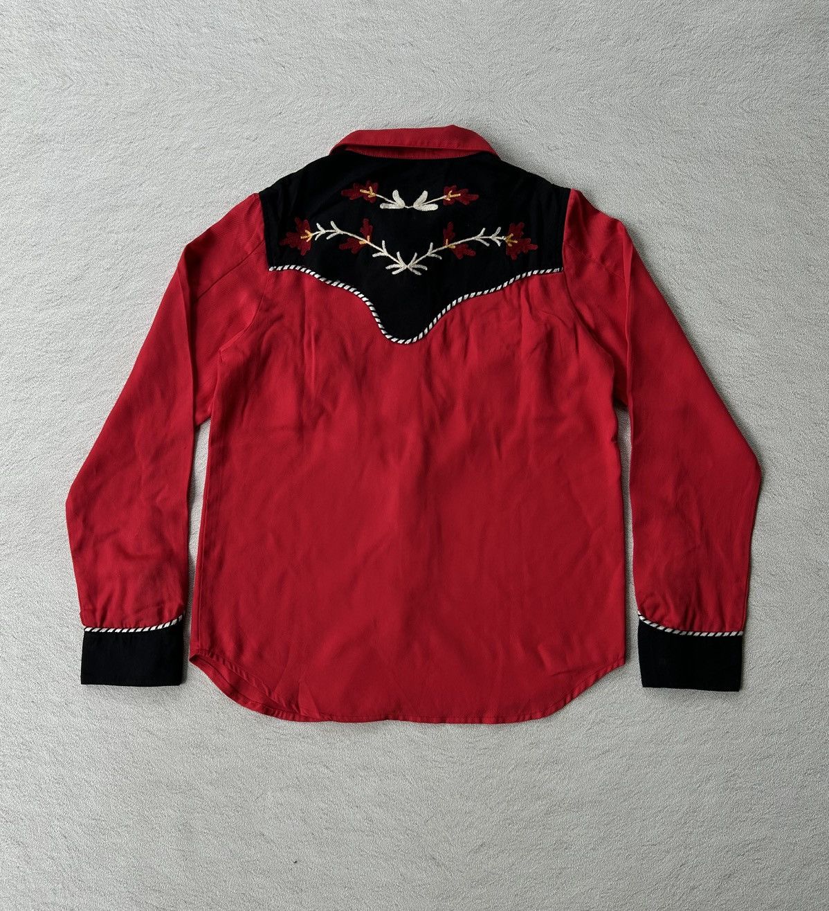 Vintage Vintage Play Stage Rockabilly Western Shirt Embroidered Size US M / EU 48-50 / 2 - 4 Thumbnail