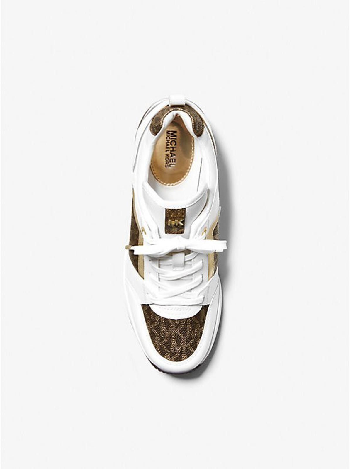 Michael Kors Michael Kors Trainer Georgie Optic Sneakers 9.5 M NEW Size US 9.5 / IT 39.5 - 3 Thumbnail