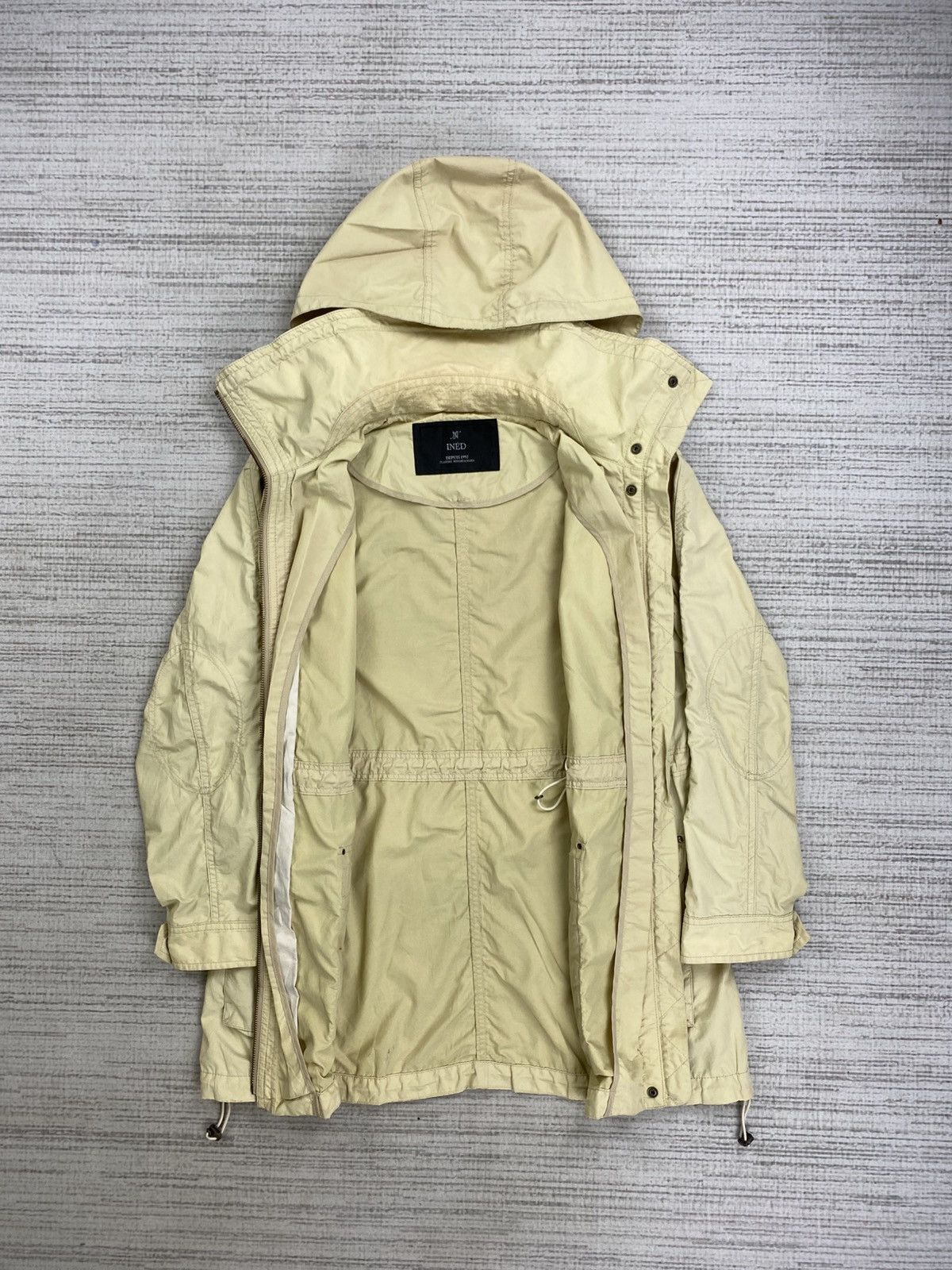 Yohji Yamamoto Vintage Yohji Yamamoto Ined Parka Hoodie Jacket Size US M / EU 48-50 / 2 - 8 Thumbnail