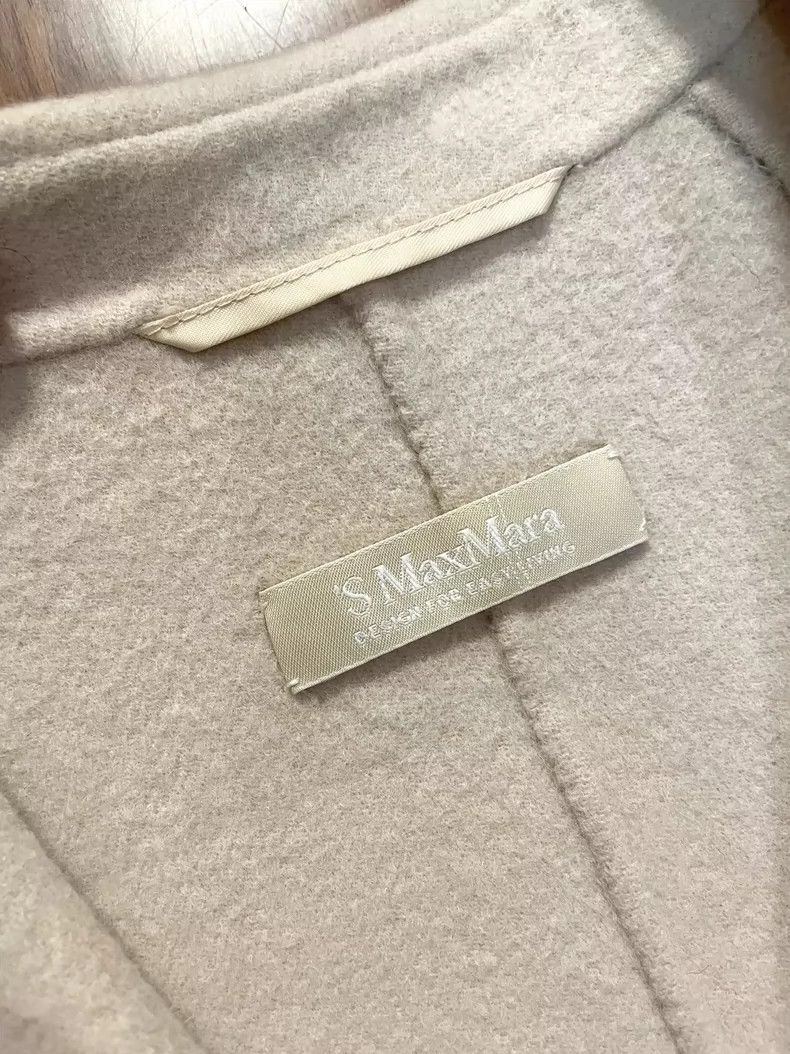 Max Mara Max Mara Classic beige wool coat Size M / US 6-8 / IT 42-44 - 2 Thumbnail
