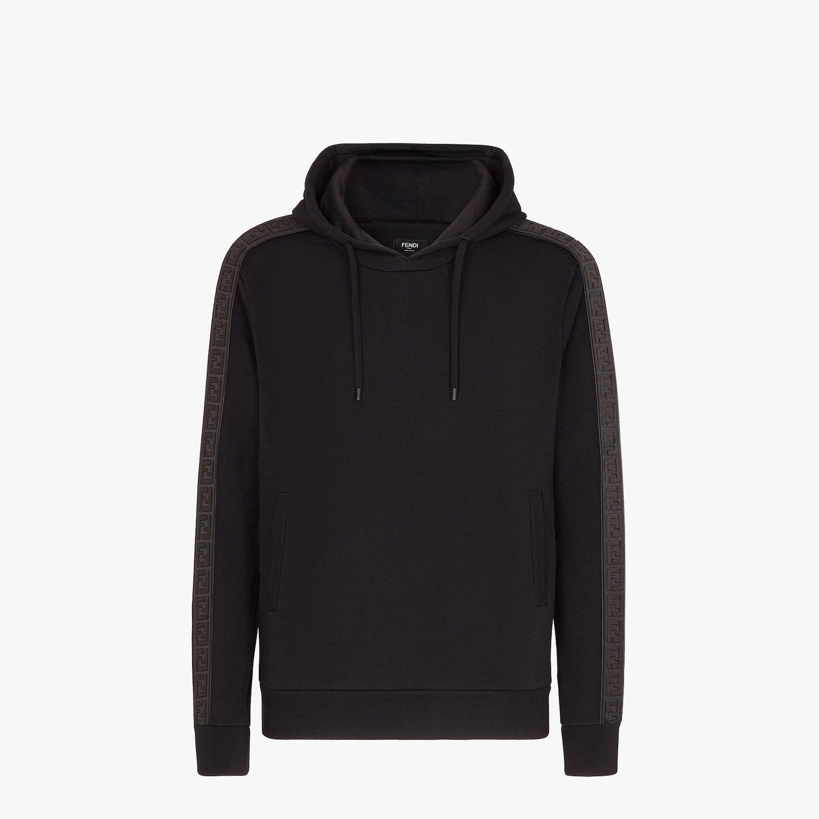 o1w1db10225 Sweatshirt Hoodie in Black
