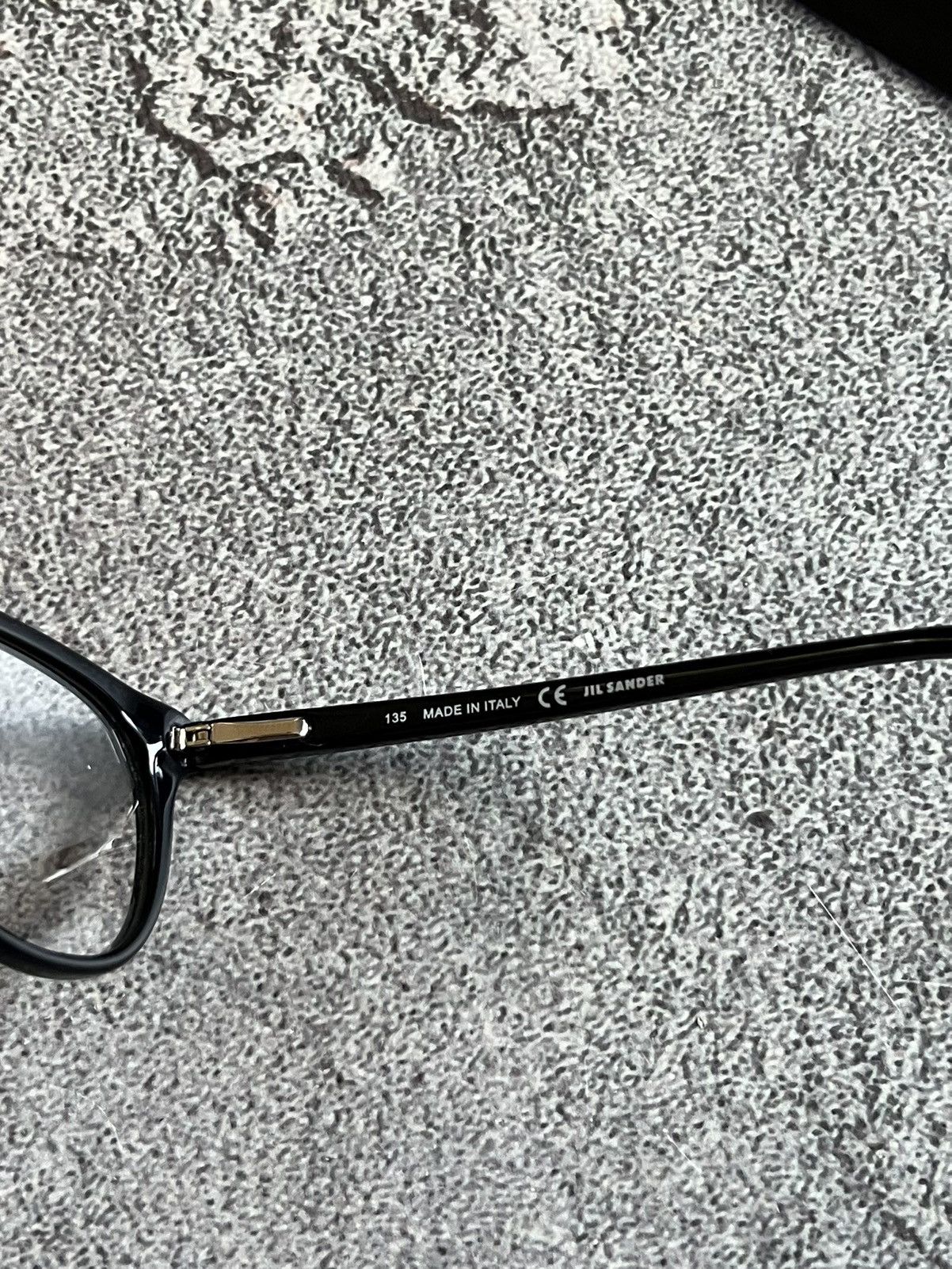 Jil Sander Jil Sander JS2705 Black Round Eyeglasses Frame Italy Unisex Size ONE SIZE - 6 Thumbnail