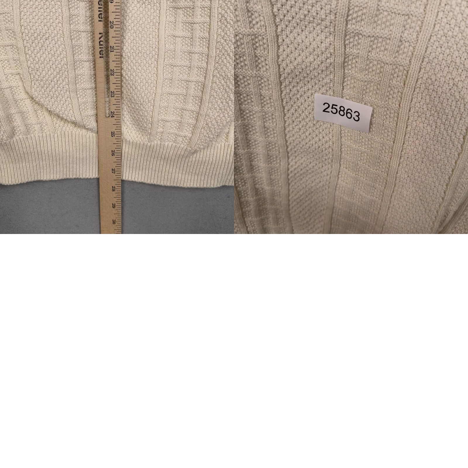 Vintage Vintage Fairway Sport Sweater XL White Golf Argyle Crewneck Knit Pullover Mens Size US XL / EU 56 / 4 - 8 Thumbnail