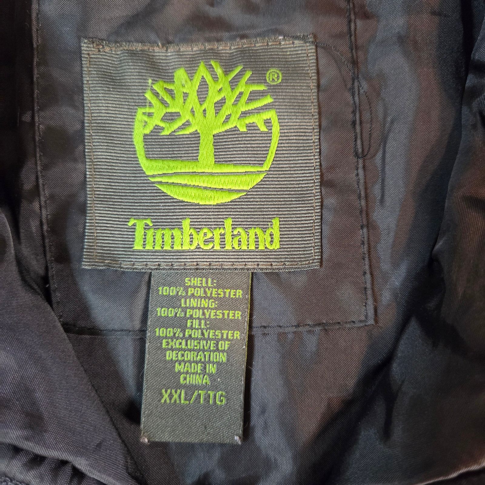 Timberland Timberland Puffer Jacket Men’s XXL Black Quilted Full Zip Size US XXL / EU 58 / 5 - 4 Thumbnail
