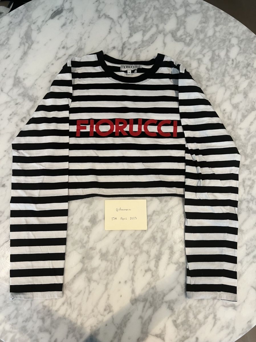 Fiorucci Striped long sleeve tshirt Size M / US 6-8 / IT 42-44 - 2 Thumbnail