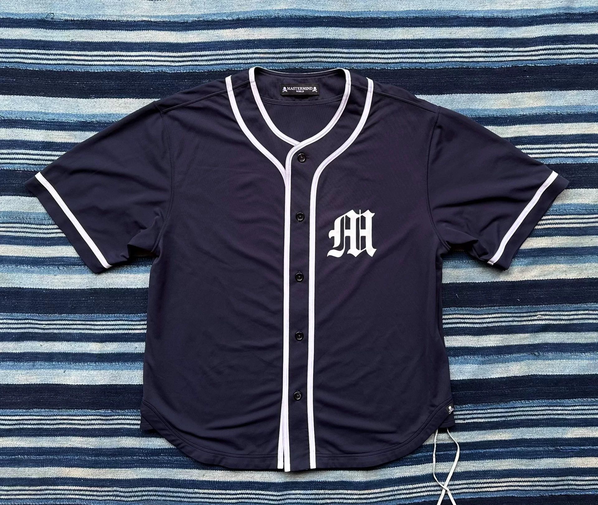 Mastermind Japan Mastermind World Baseball Shirt Short Sleeve T-Shirt Size US S / EU 44-46 / 1 - 1 Thumbnail