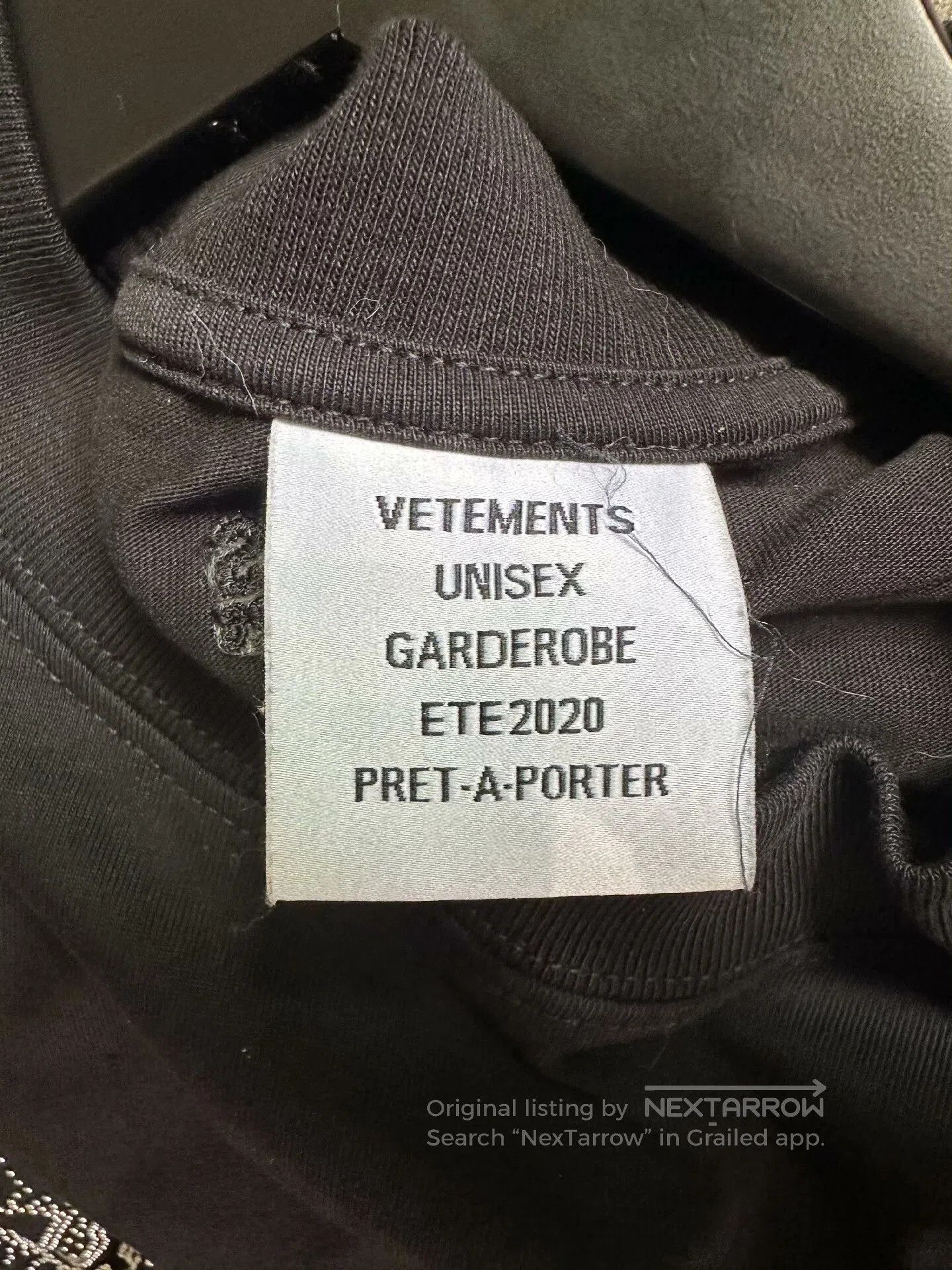 Vetements vetements logo short sleeve t. Size US S / EU 44-46 / 1 - 4 Thumbnail