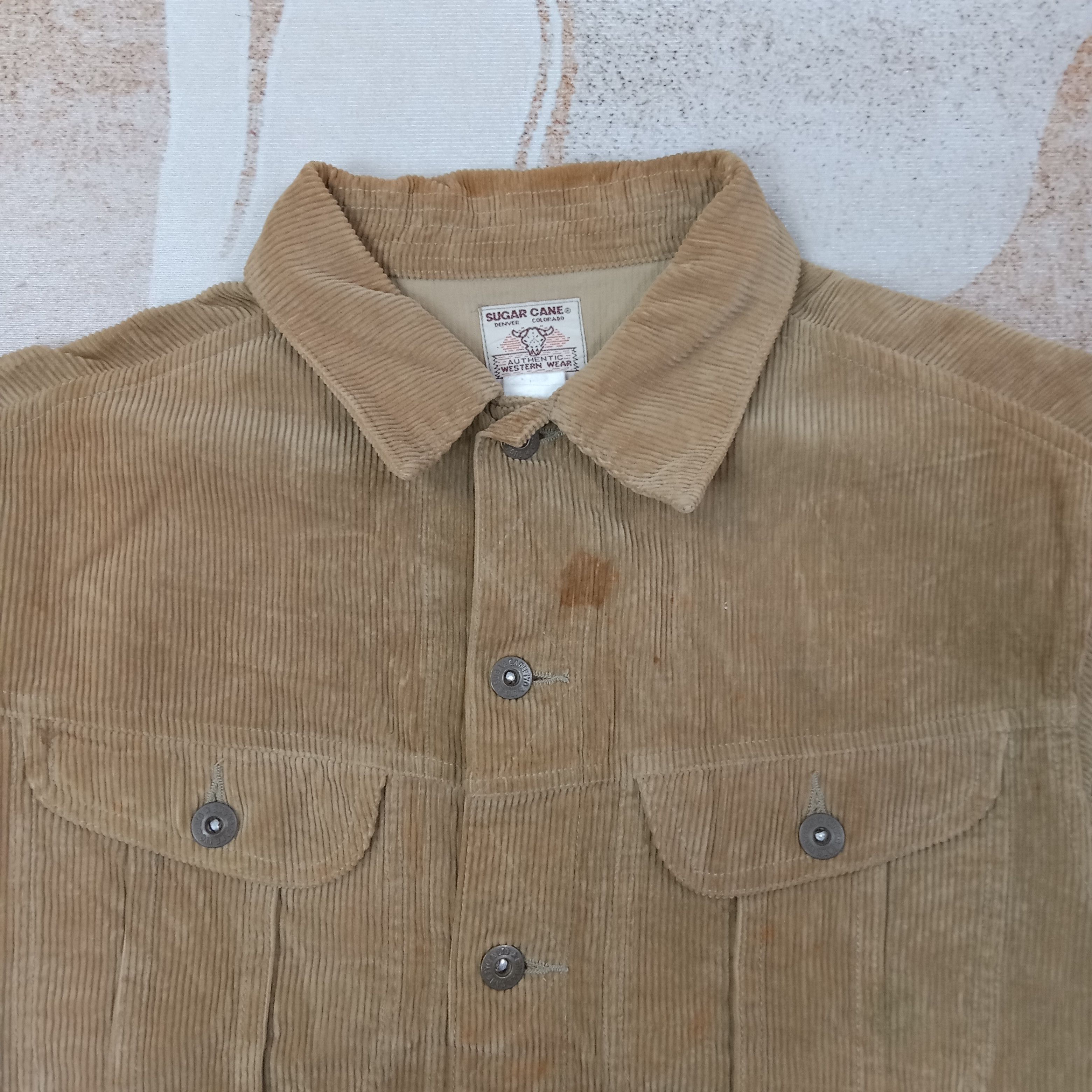 Sugar Cane Sugar Cane Japanese Corduroy Jacket C257N20 Size US M / EU 48-50 / 2 - 2 Thumbnail