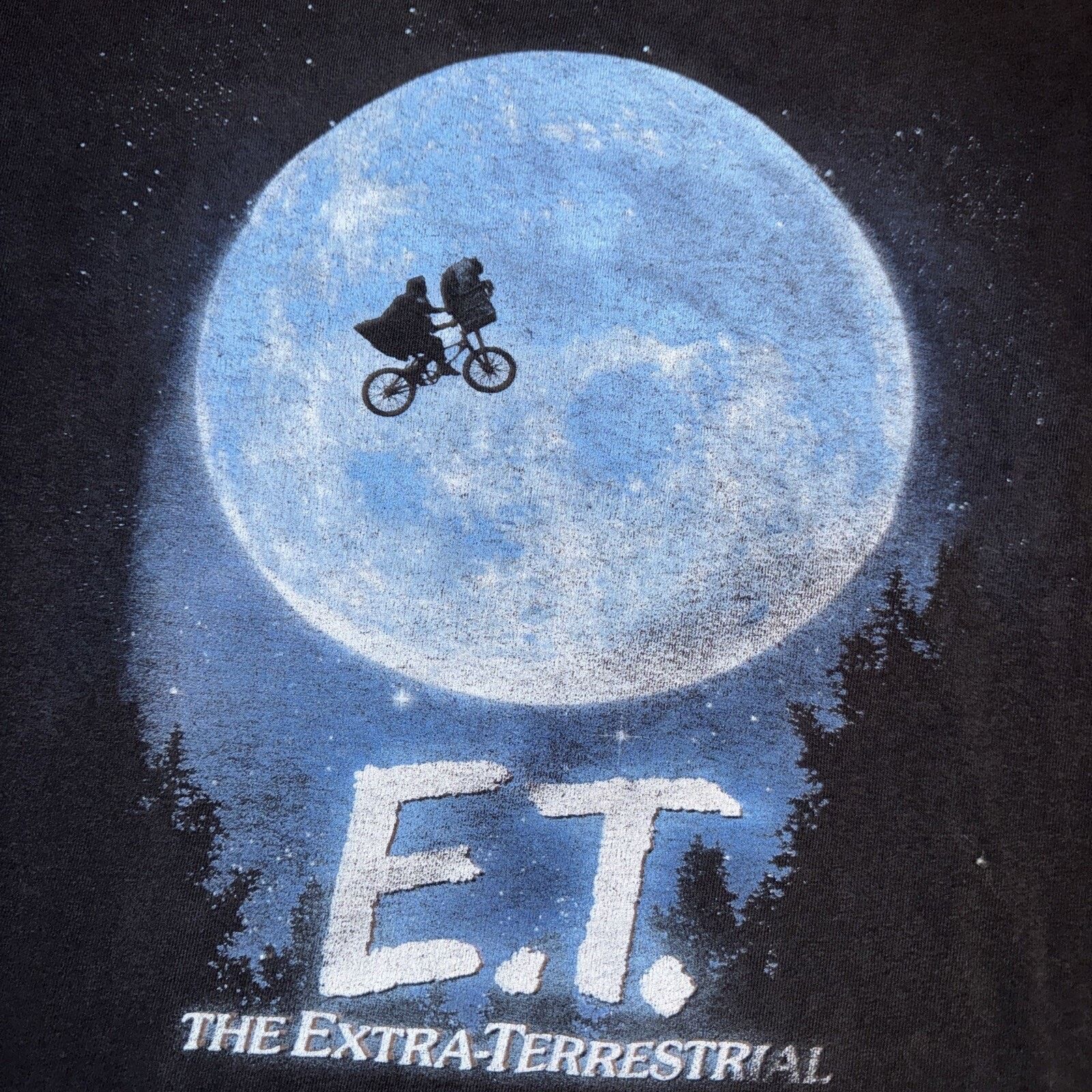 Band Tees ET The Extra Terrestrial T-Shirt Black 18x25 Medium Size US M / EU 48-50 / 2 - 2 Thumbnail