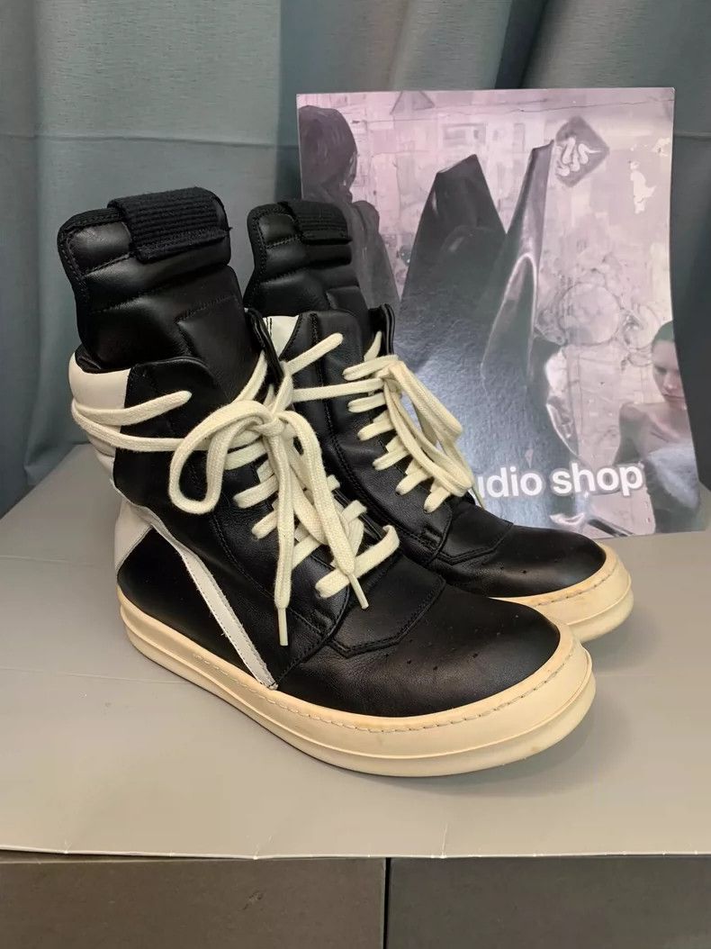 Rick Owens Rick Owens leather inverted triangle shoe Size US 4.5 / IT 34.5 - 2 Thumbnail