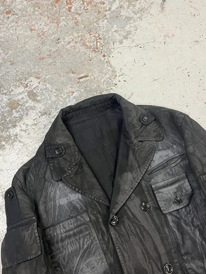 Dolce & Gabbana AW2003 Dolce & Gabbana Black Cotton Cargo Long Jacket Size US M / EU 48-50 / 2 - 5 Thumbnail