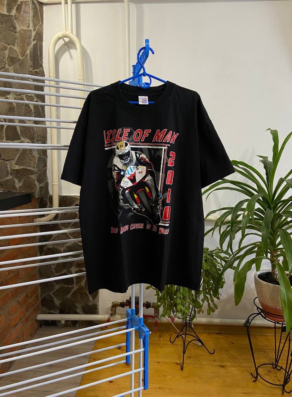 NASCAR ISLA Of Man Vintage 2010 Racing T-Shirt Size US XL / EU 56 / 4 - 1 Thumbnail