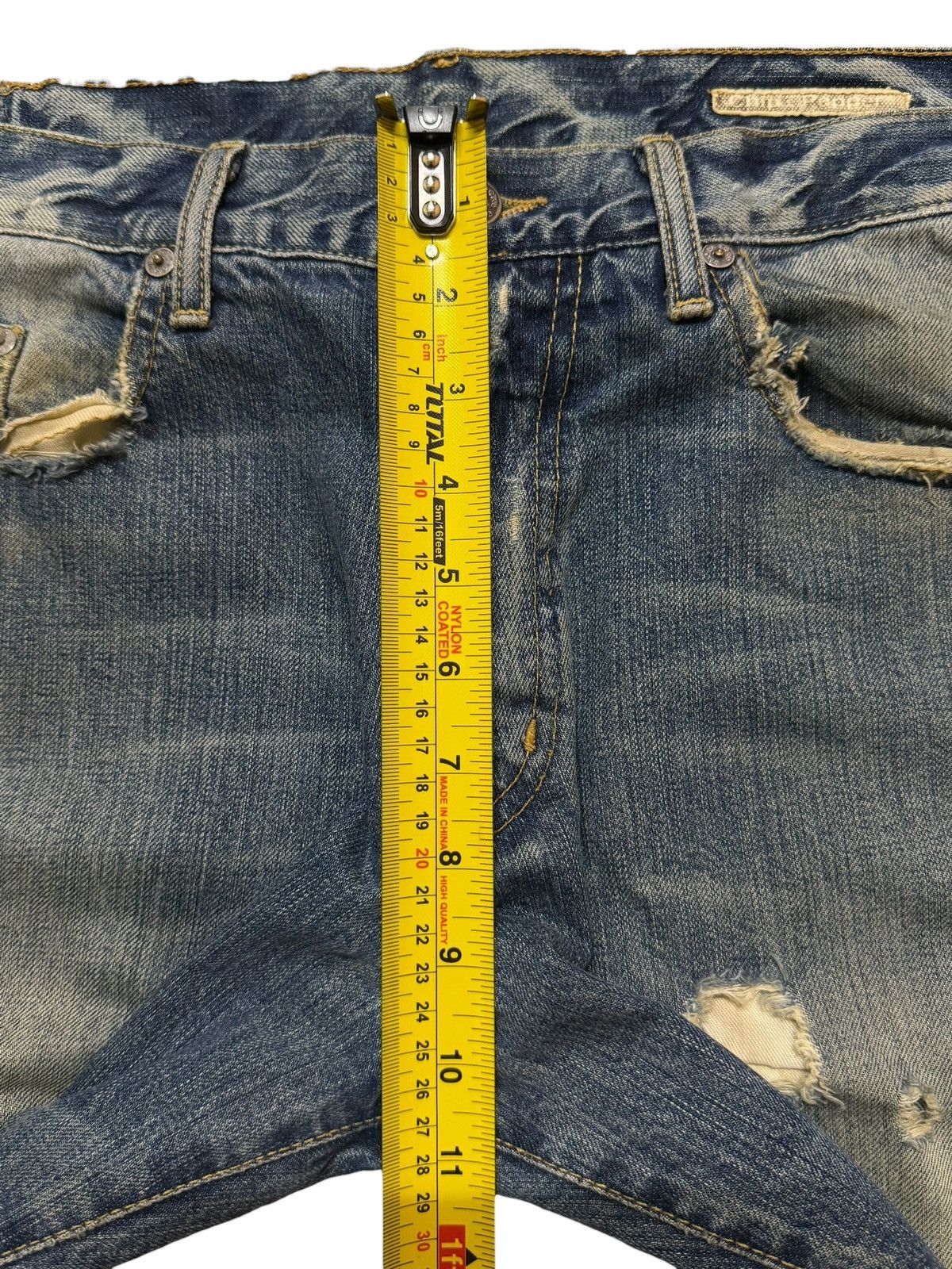 Chip & Pepper Vintage 90s Usa Chip & Pepper Mud Wash Distressed Wide Leg Size US 34 / EU 50 - 12 Thumbnail