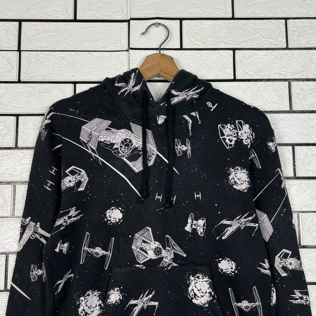 Star Wars STAR WARS Fullprint Pullover Hoodie Sweatshirt #4284-C195 Size US S / EU 44-46 / 1 - 9 Thumbnail