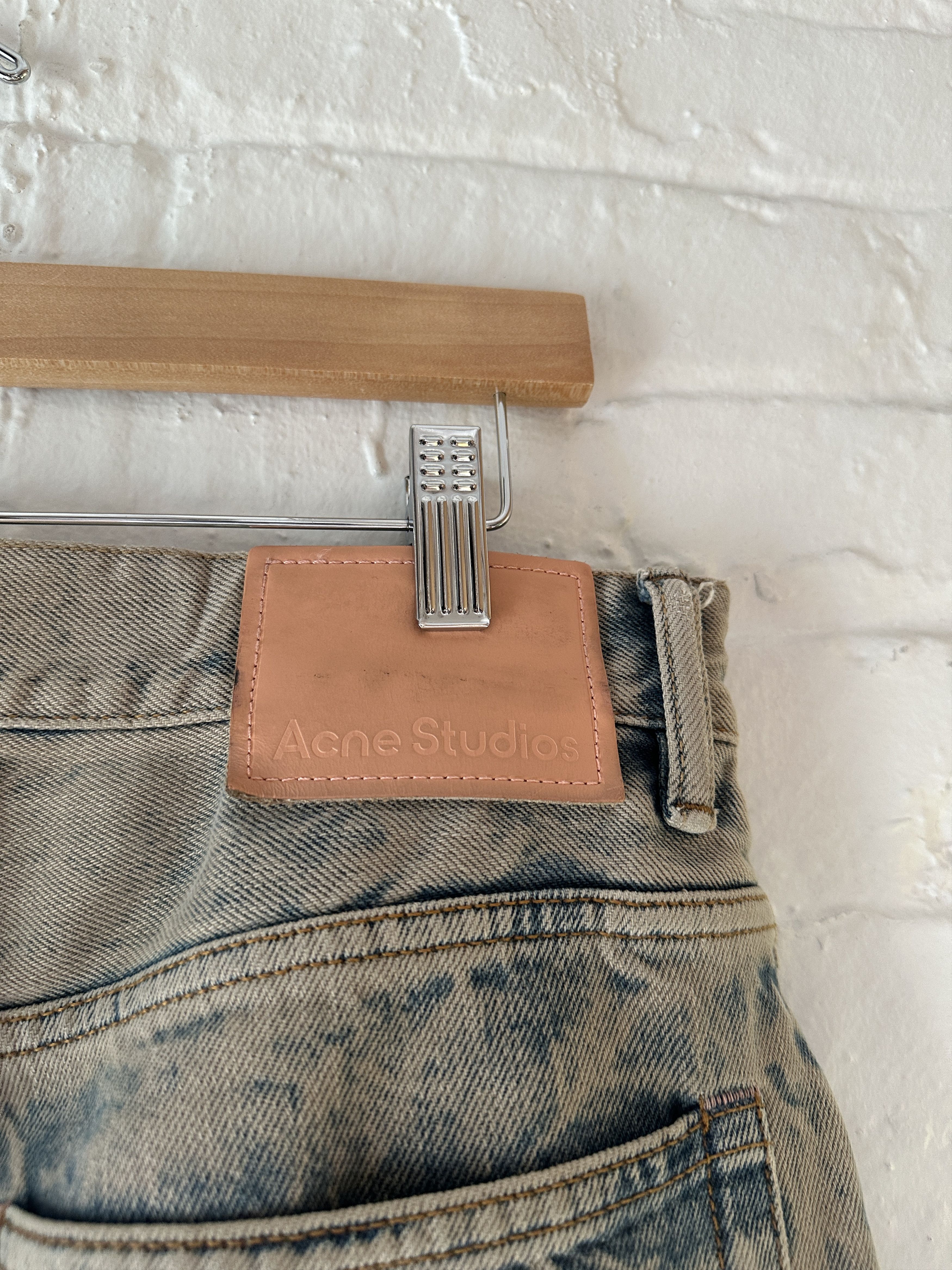 Acne Studios Acne Studios 2021M Rocky Road Wide Leg Jeans Size US 32 / EU 48 - 4 Thumbnail