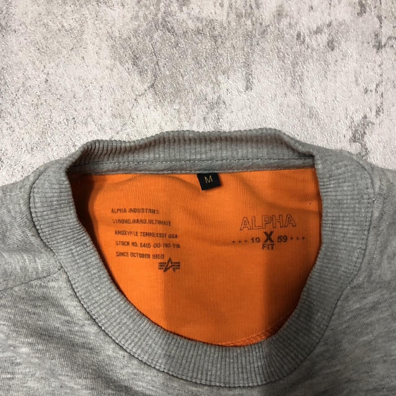 Alpha Industries Alpha Industries grey crewneck sweatshirt Size US M / EU 48-50 / 2 - 3 Thumbnail