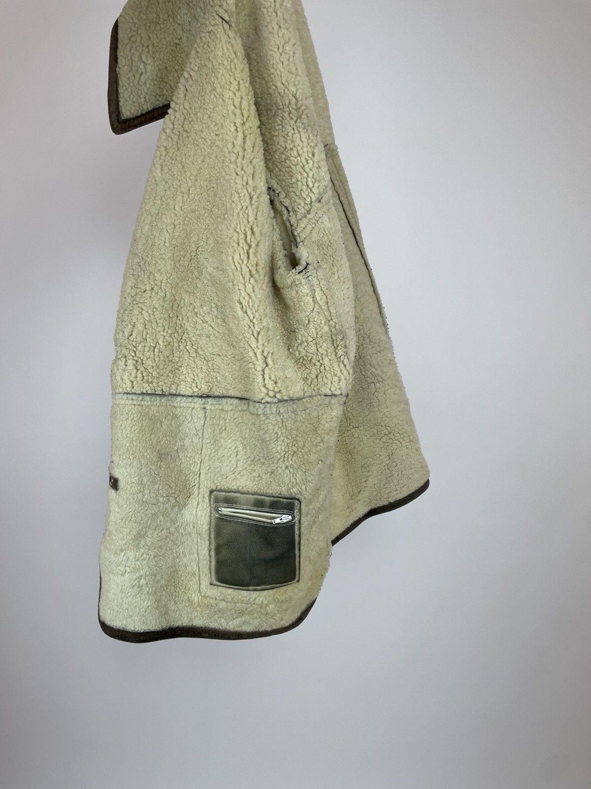 Other antartex Vintage SHEEPSKIN Coat made In Scotland size M-L Size US L / EU 52-54 / 3 - 18 Thumbnail