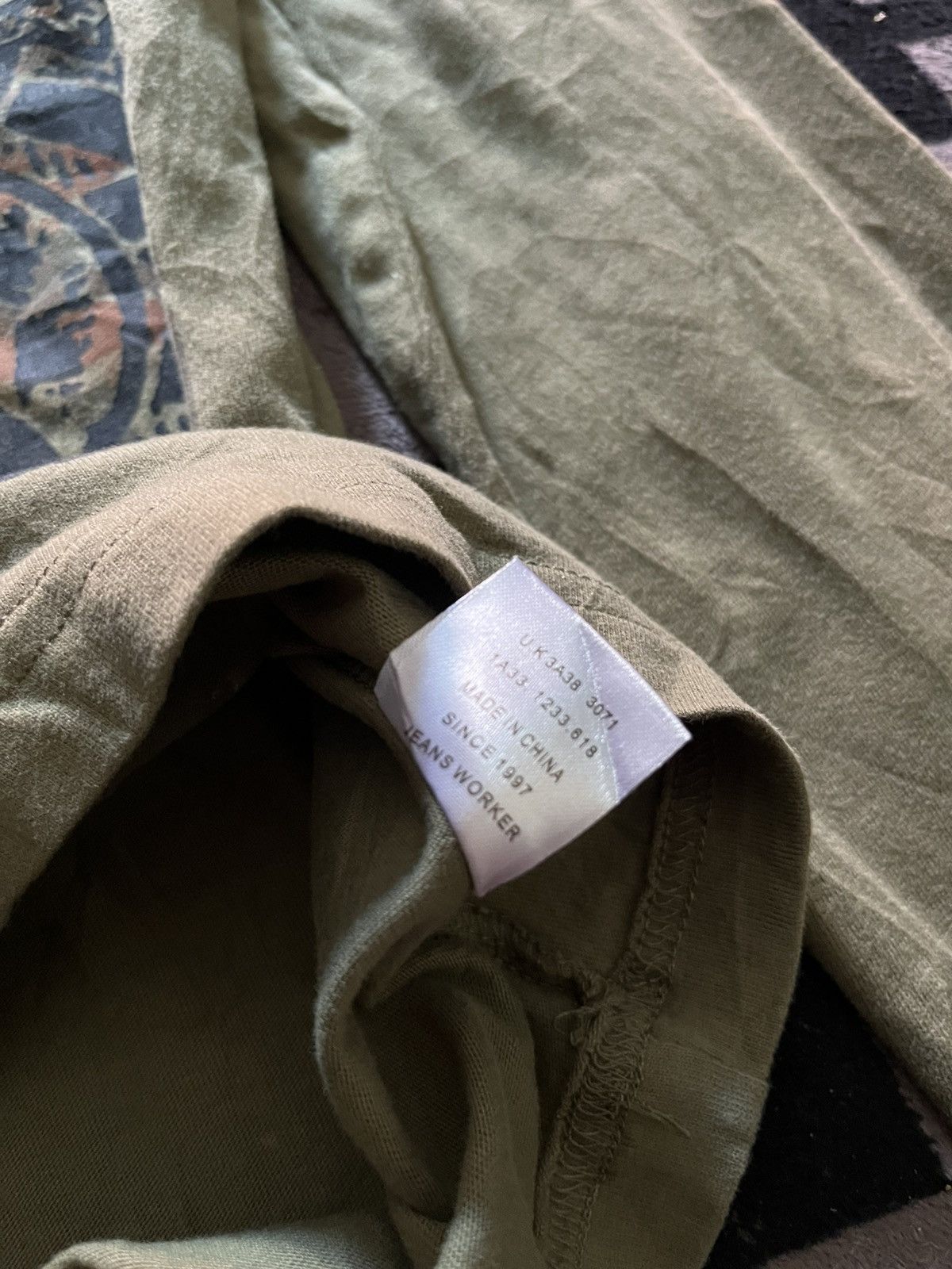 Le Grande Bleu (L.G.B.) Japanese Ukase poem longsleeve tshirt Size US M / EU 48-50 / 2 - 6 Thumbnail