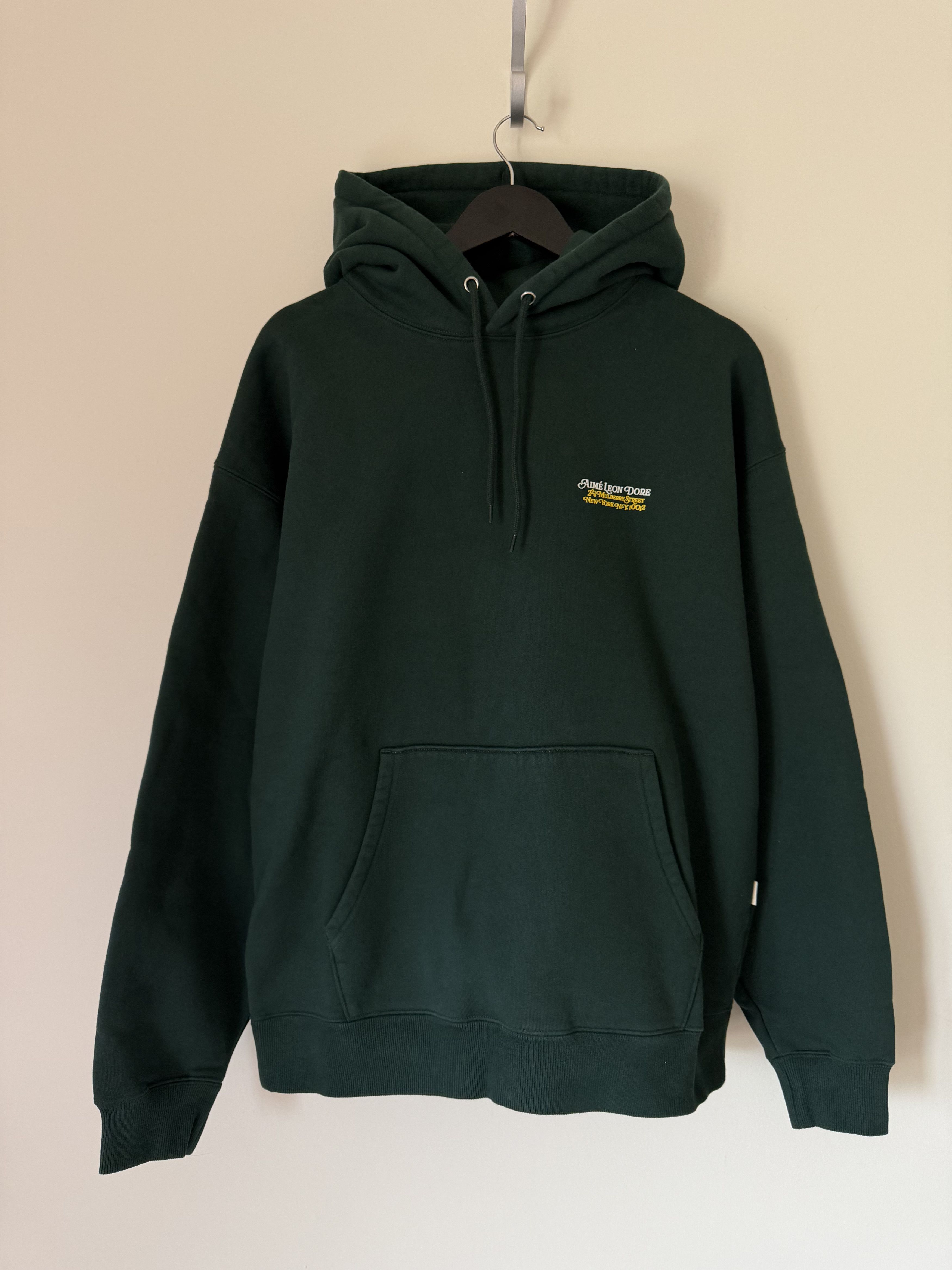 Aime Leon Dore Aime Leon Dore Monogram Crest Hoodie in Green Size US XL / EU 56 / 4 - 2 Thumbnail