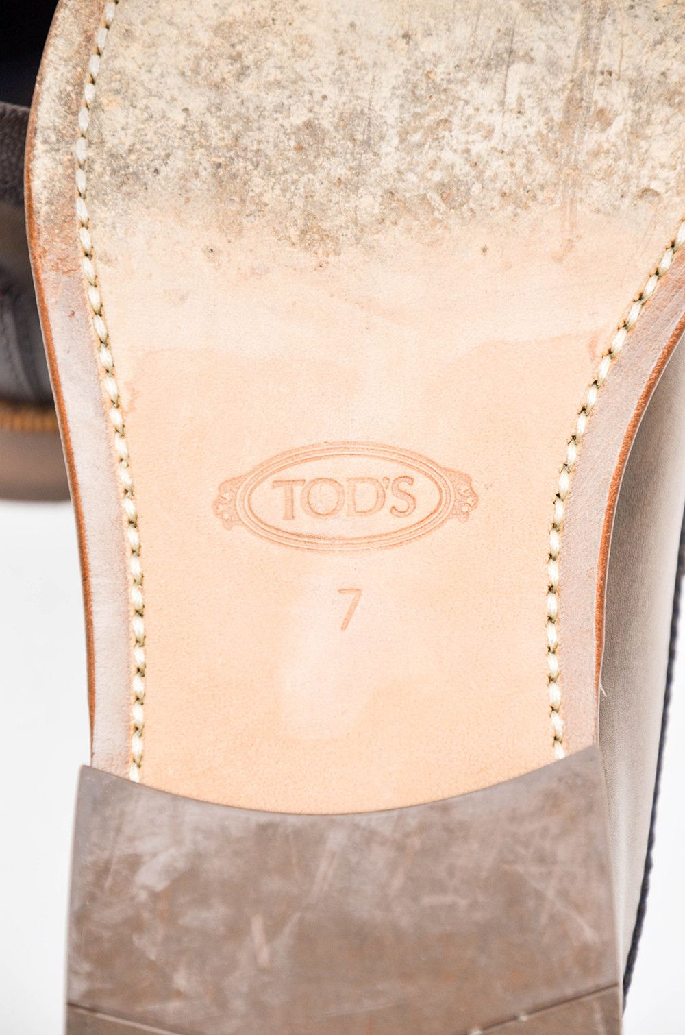 Tod's TOD’S Men’s Brown Leather Penny Loafers – Size 7 Size US 7 / EU 40 - 14 Thumbnail