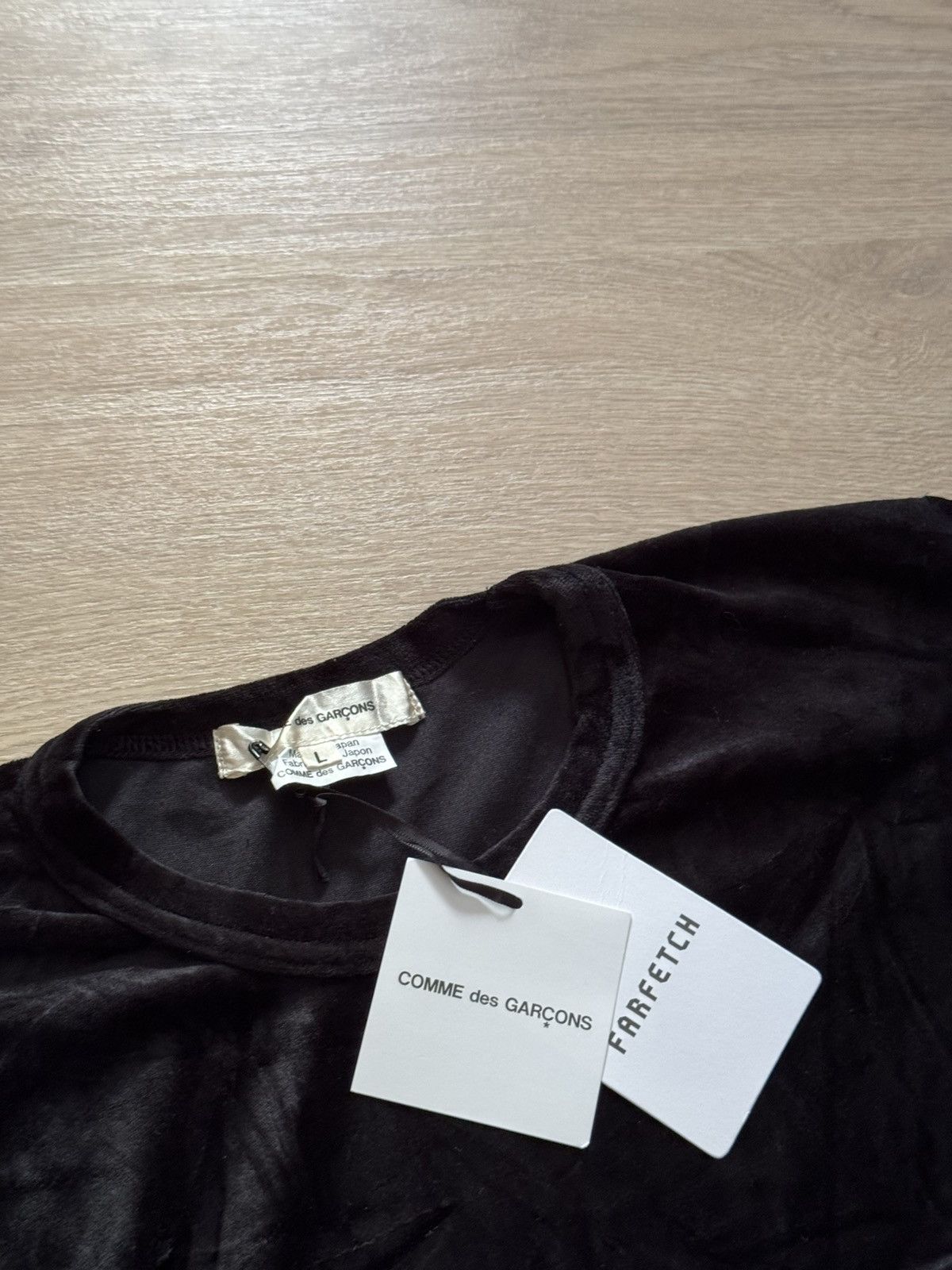 Comme des Garcons Vintage Comme Des Garçons y2k Japanese Black Long Sleeve Size L / US 10 / IT 46 - 6 Thumbnail