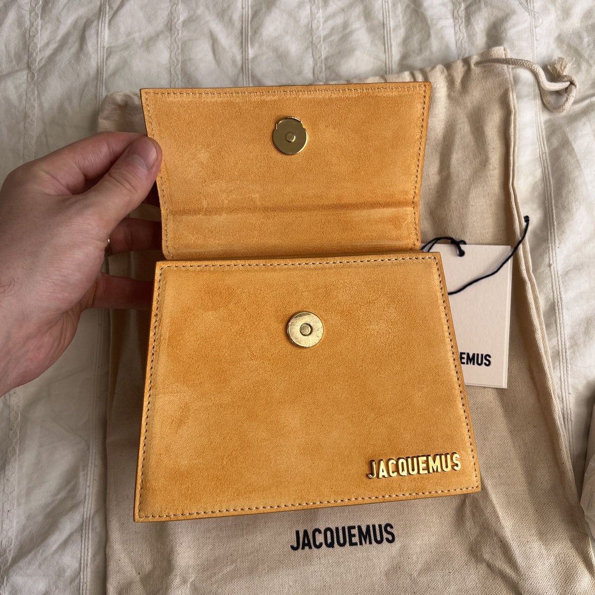 Jacquemus Jacquemus Le Chiquito Moyen Suede Size ONE SIZE - 8 Thumbnail